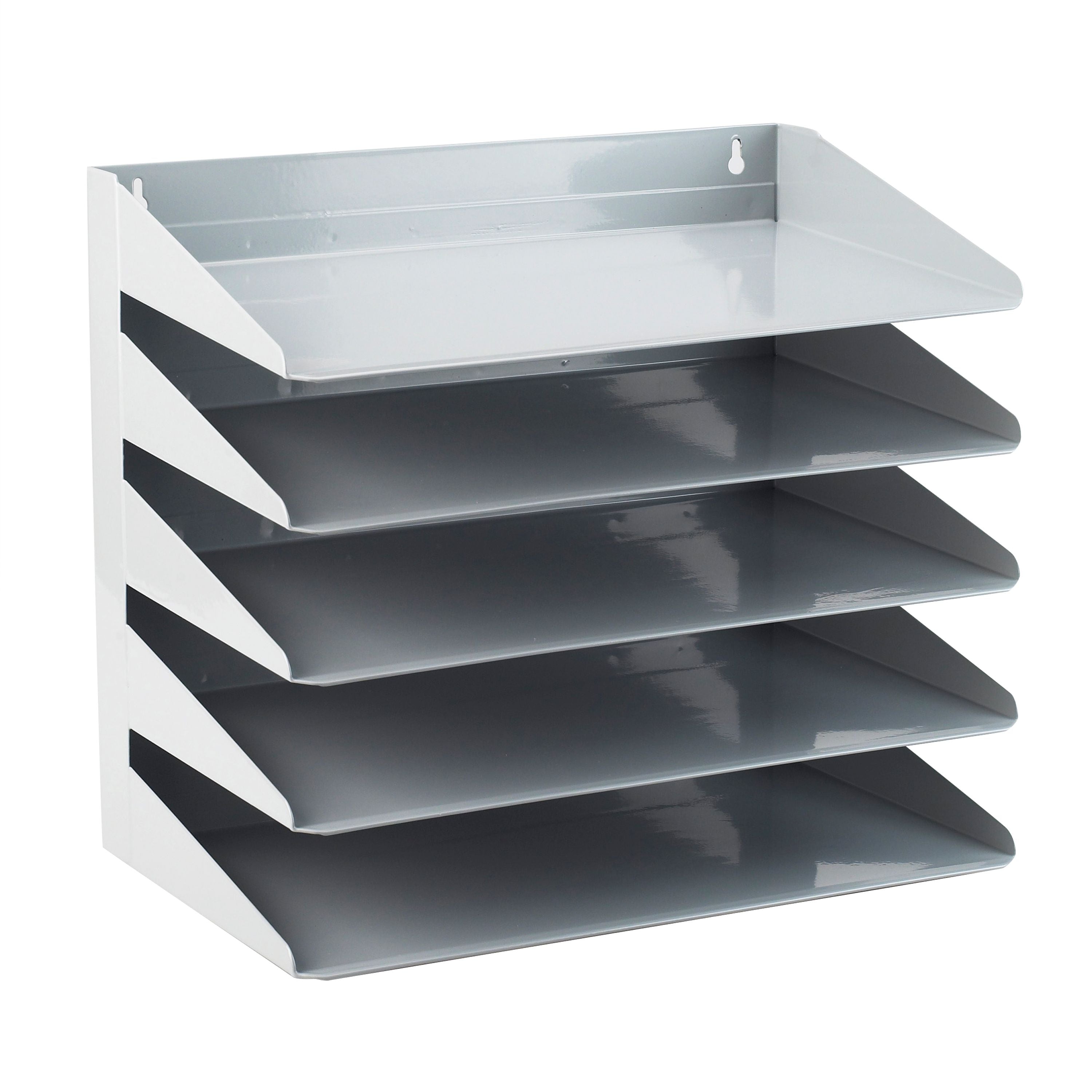 Avery Steel Letter Rack 5 Tier Grey – (Pack of 1)