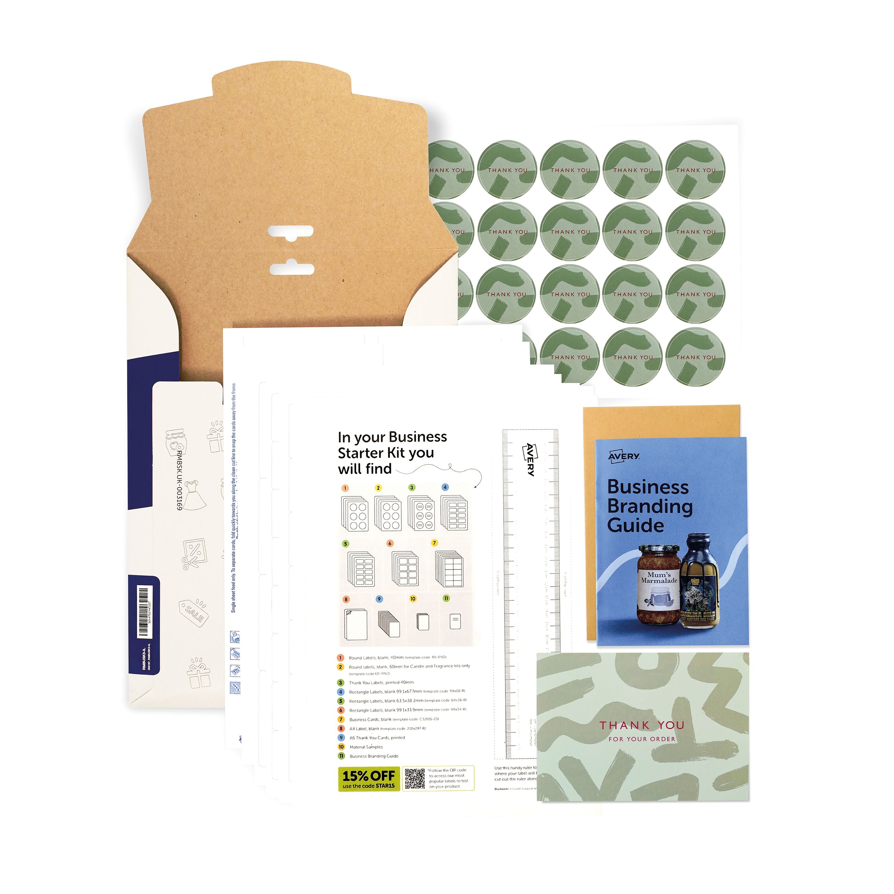 Avery Business Starter Guide And Kit Food And Beverage
