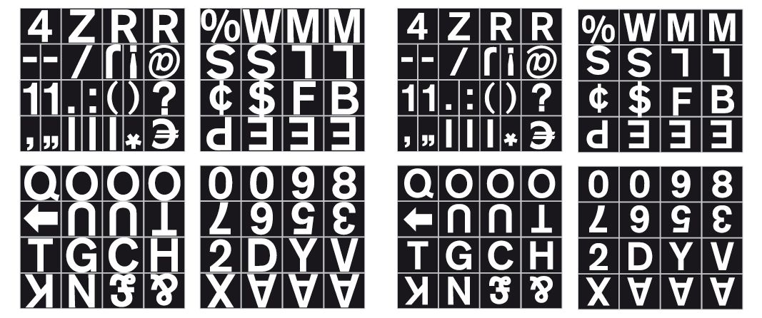 Bi-office Magnetic Changeable Numbers 19mm – (Pack of 144)