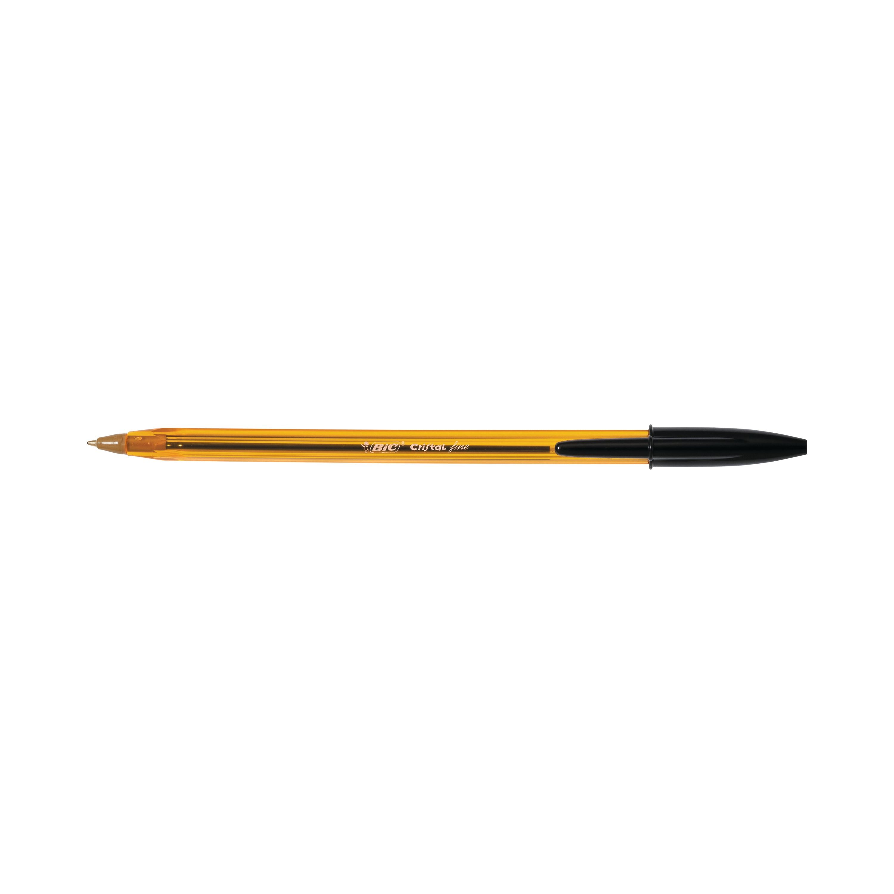 Bic Cristal Fine Ballpoint Pen Black – (Pack of 50)