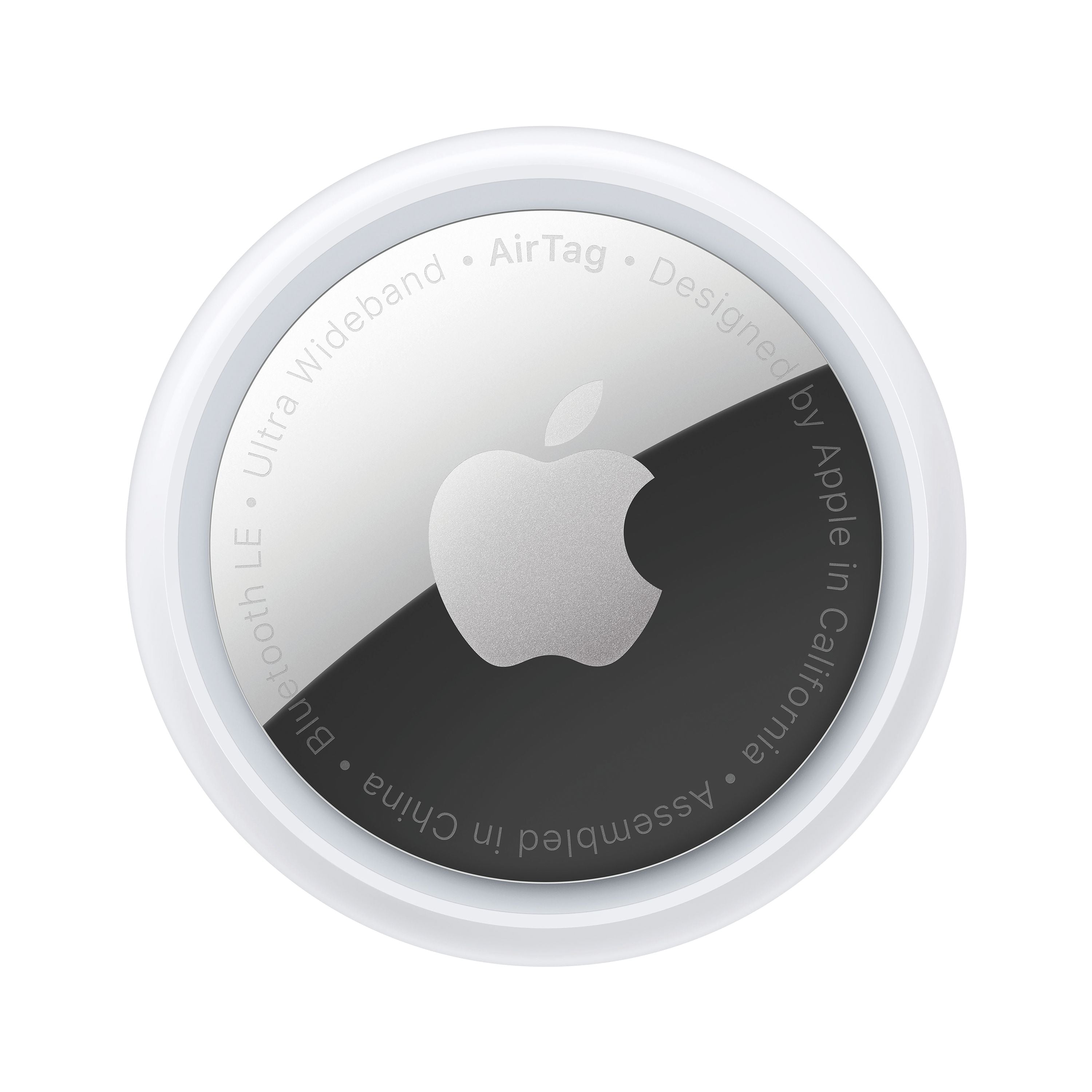 Apple Airtag Finder Bluetooth Silver/White – (Pack of 4)