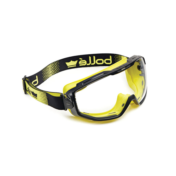 Bolle Universal Goggle Vented Clear Lens Yellow/black One Size Bounivgn10w