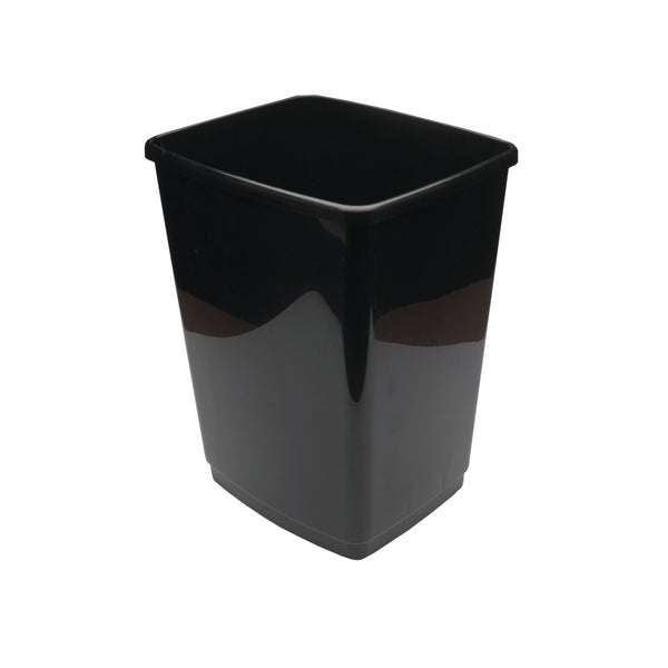 2work Swing Bin Base 30 Litre Black 2w02383