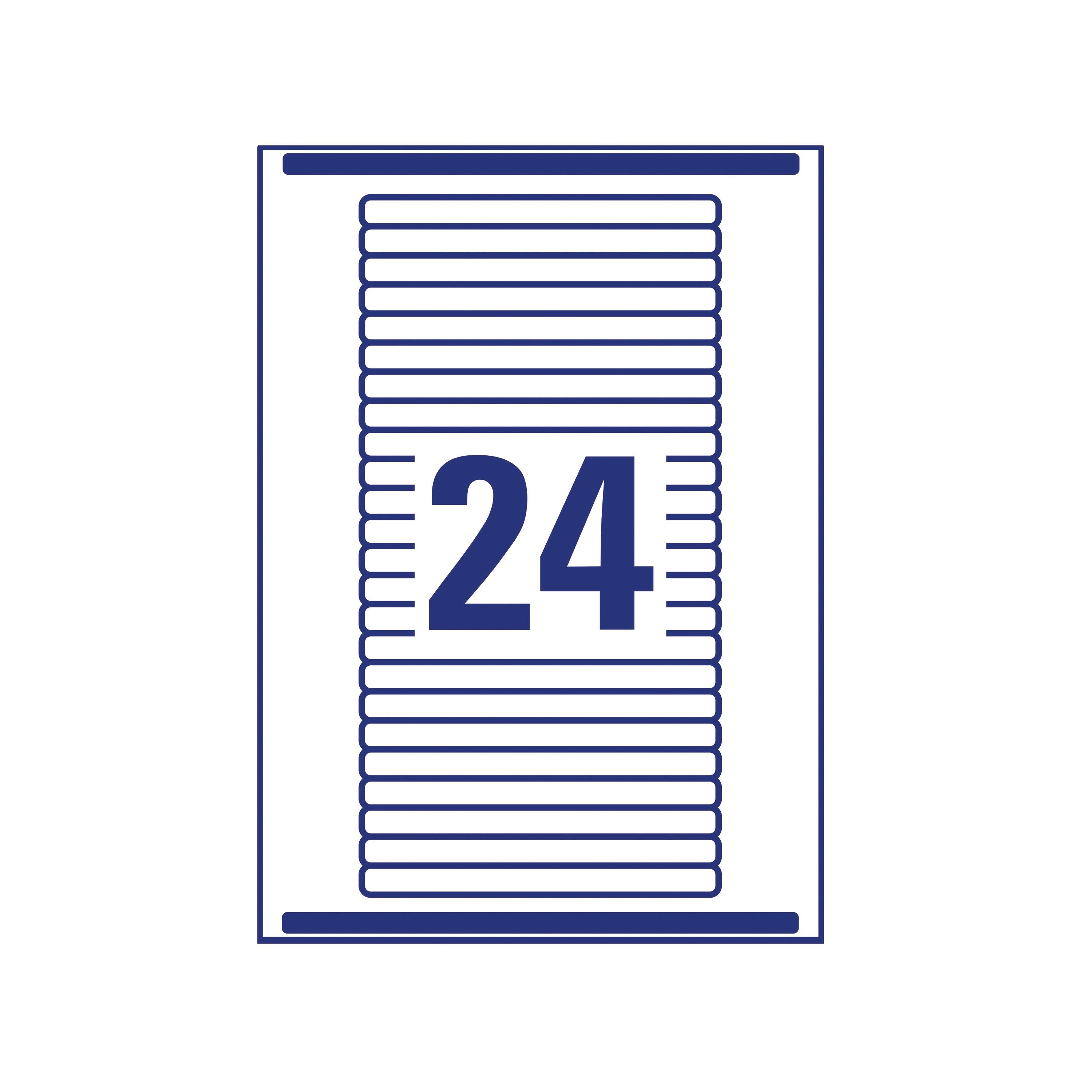 Avery Laser Eurofolio Label 134x11mm White L7170 – (Pack of 600)