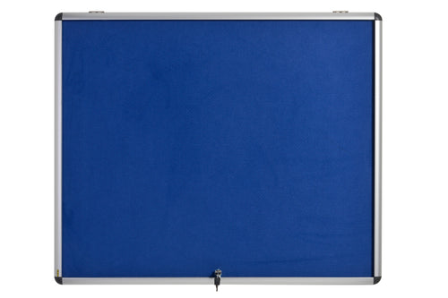 Bi-office Enclore Fire Retardant Blue Lockable Door Top Hinged 6xa4 St340101150