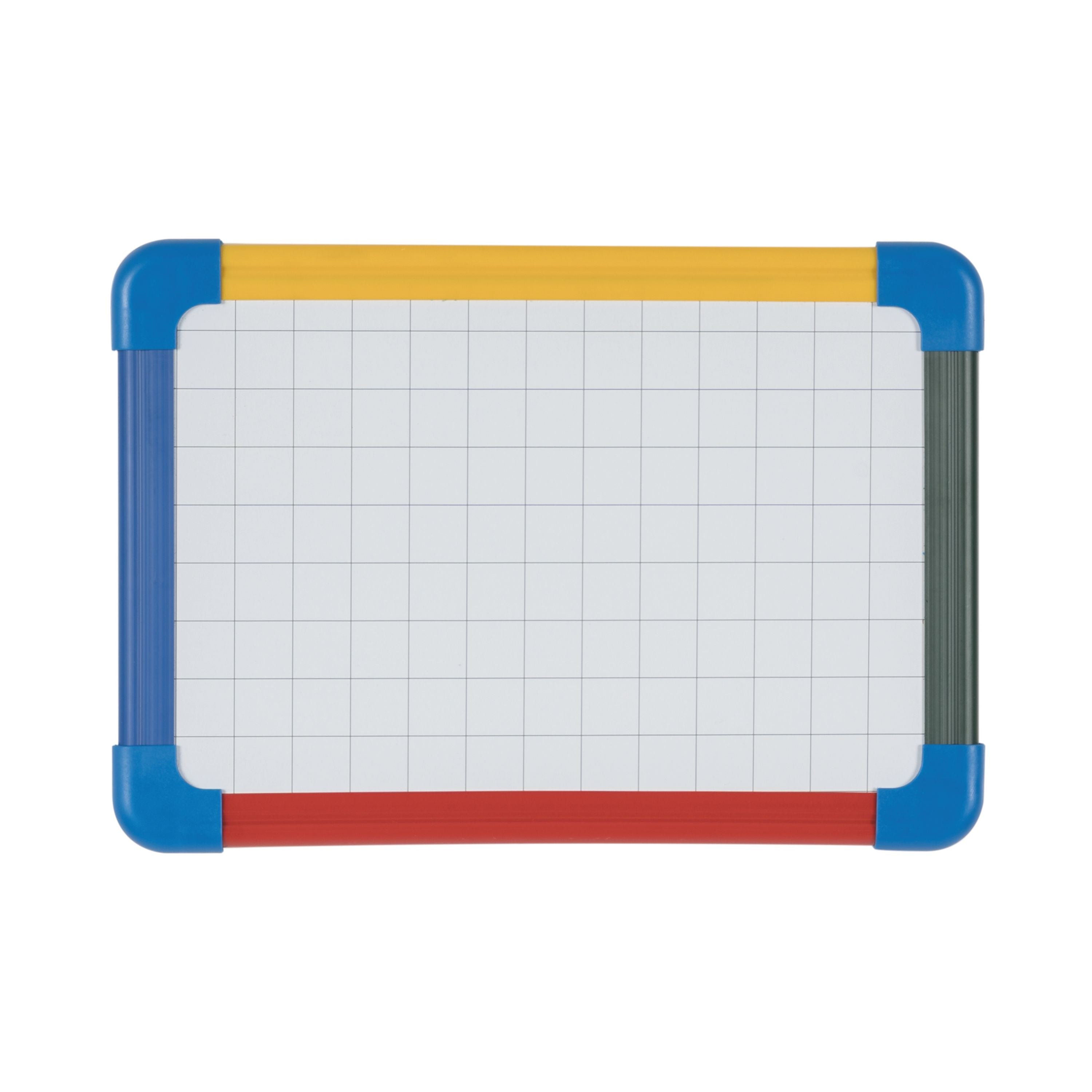 Bi-office Schoolmate Laptop Non-magnetic Double Plain/grid Plastic Trim A4 – (Pack of 10)