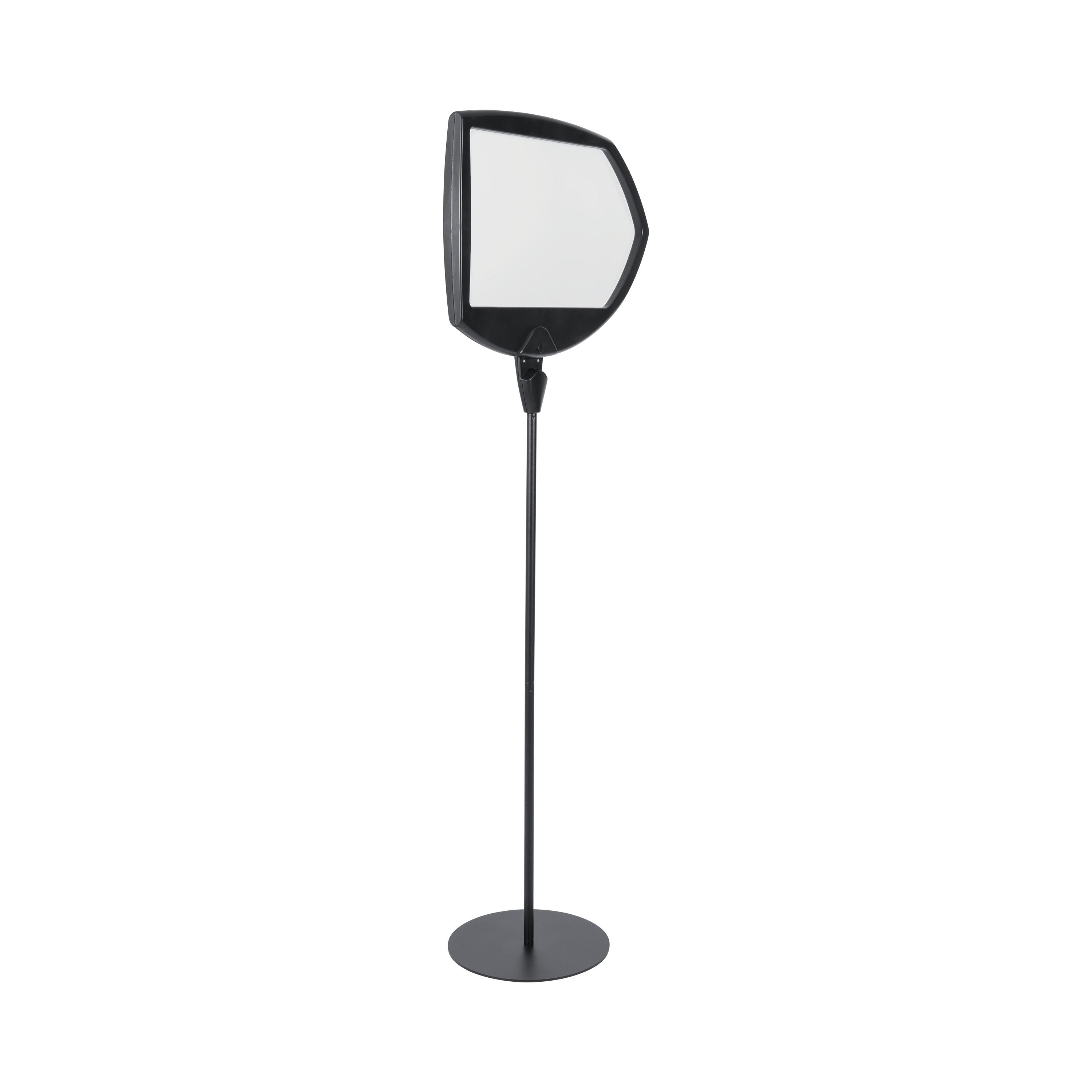 Bi-office Black Arrow Floor Sign Magnetic Drywipe Surface Sig01010101