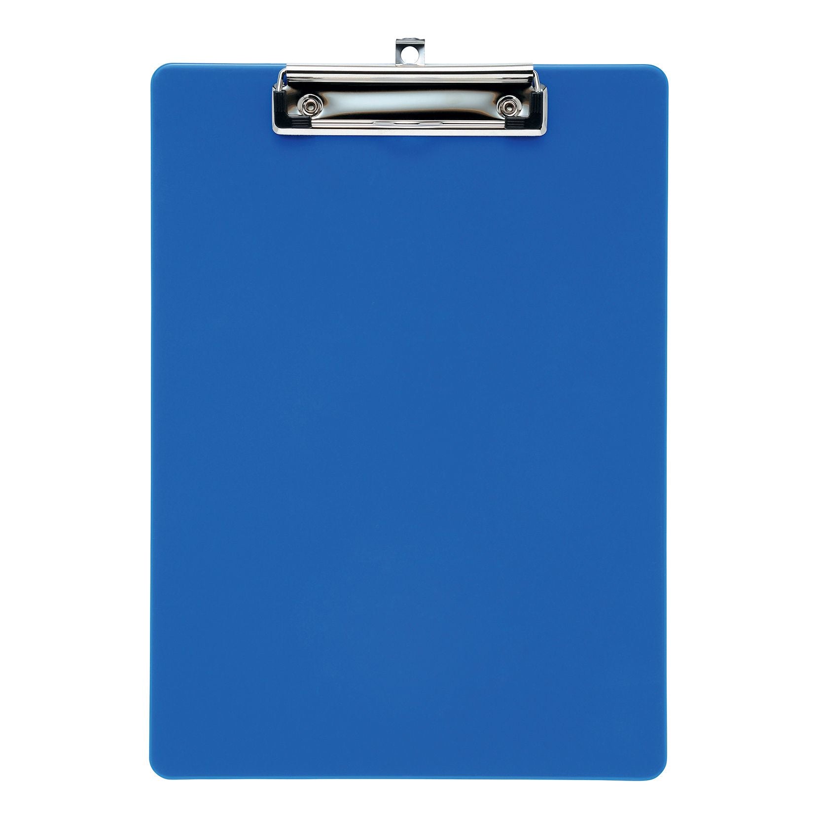 5 Star Office Clipboard Solid Plastic Durable With Rounded Corners A4 Blue
