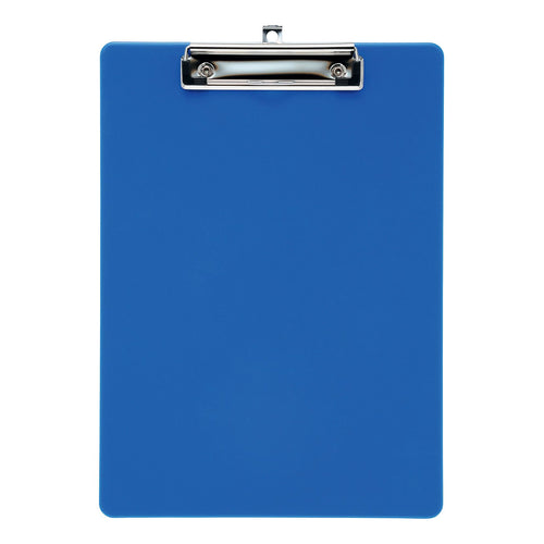 5 Star Office Clipboard Solid Plastic Durable With Rounded Corners A4 Blue