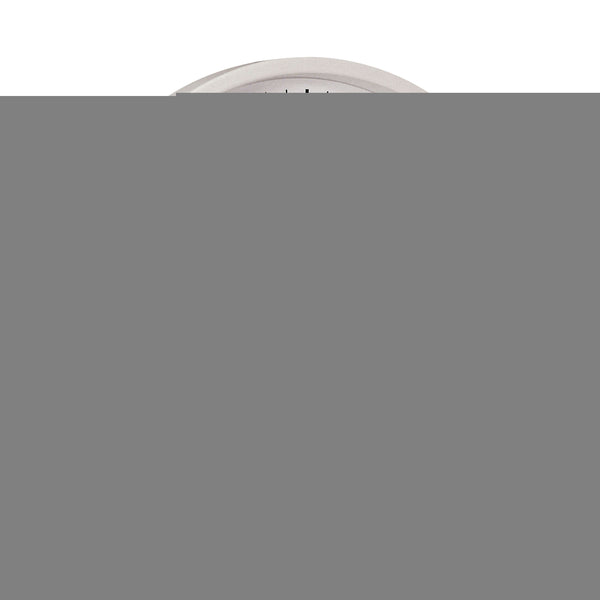 Acctim Metro 24 Hour Plastic Wall Clock 355mm White 21202