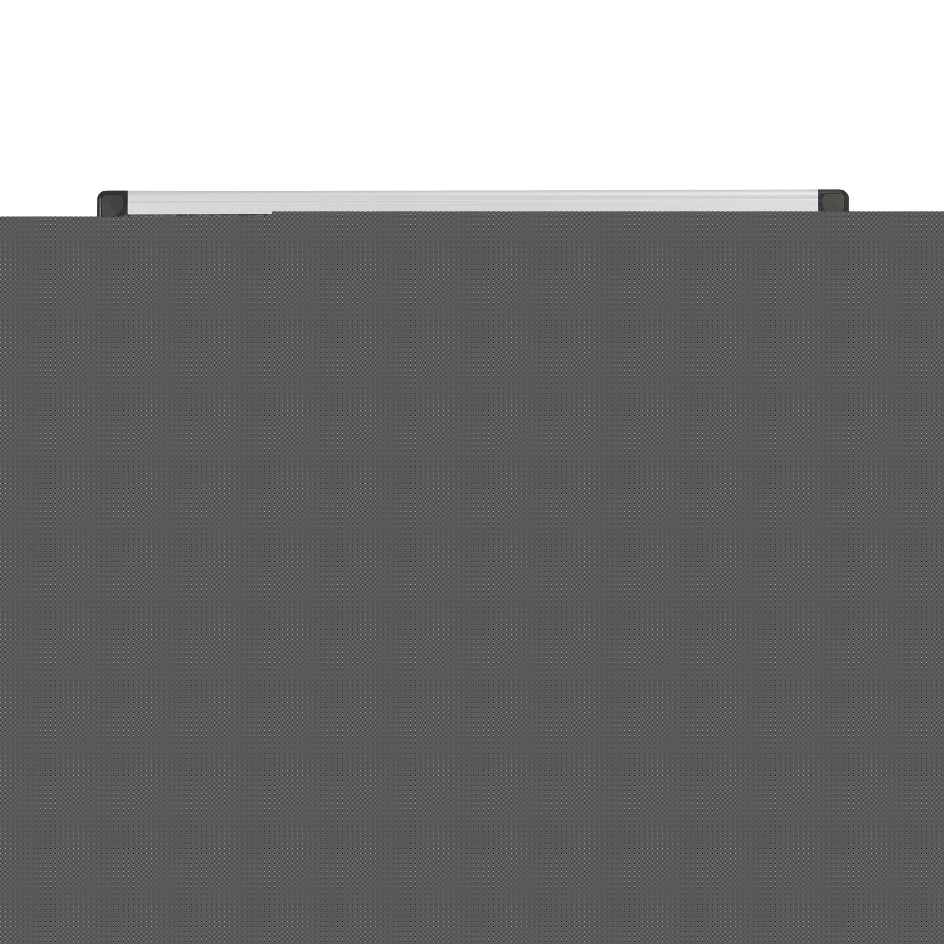 Bi-office Maya Fire Retardant Noticeboard Grey Aluminium Frame 240x120cm Sa2102170
