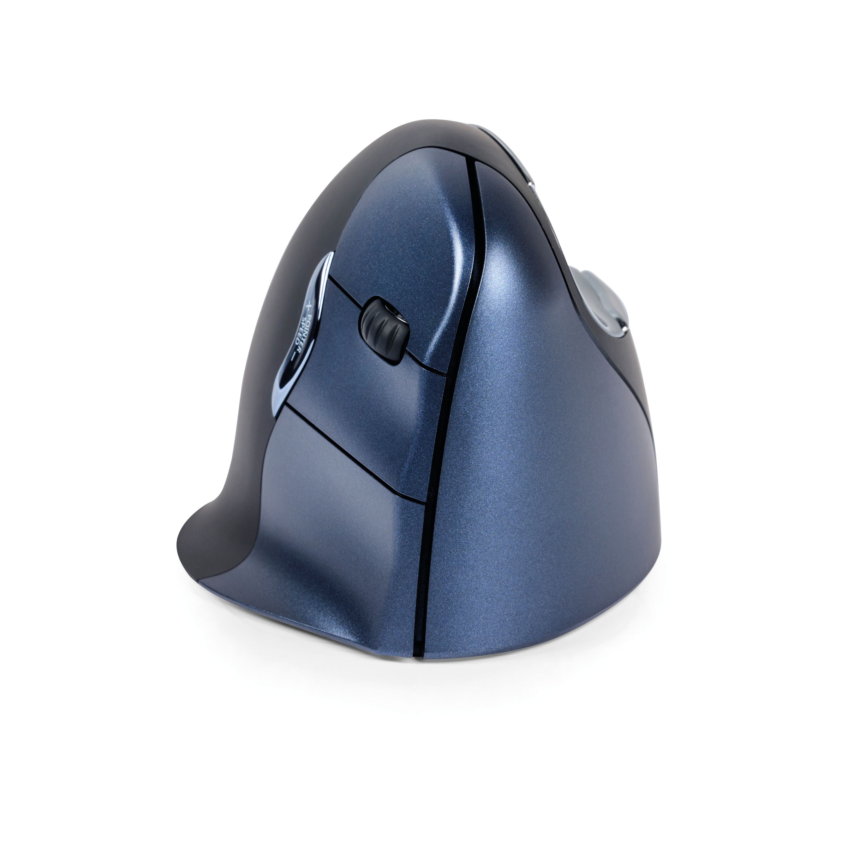 Bakkerelkhuizen Evoluent4 Right Hand Wireless Mouse Black Bneevr4w