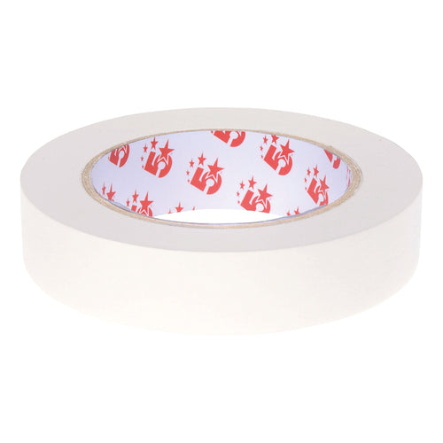 5 Star Office Double Sided Display Tape Polypropylene 25mm x 33m – (Pack of 6)