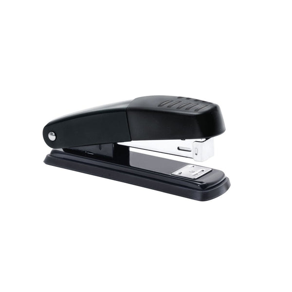 5 Star Office Stapler Half Strip Metal Top And Base Top Loading Capacity 20 Sheets Black