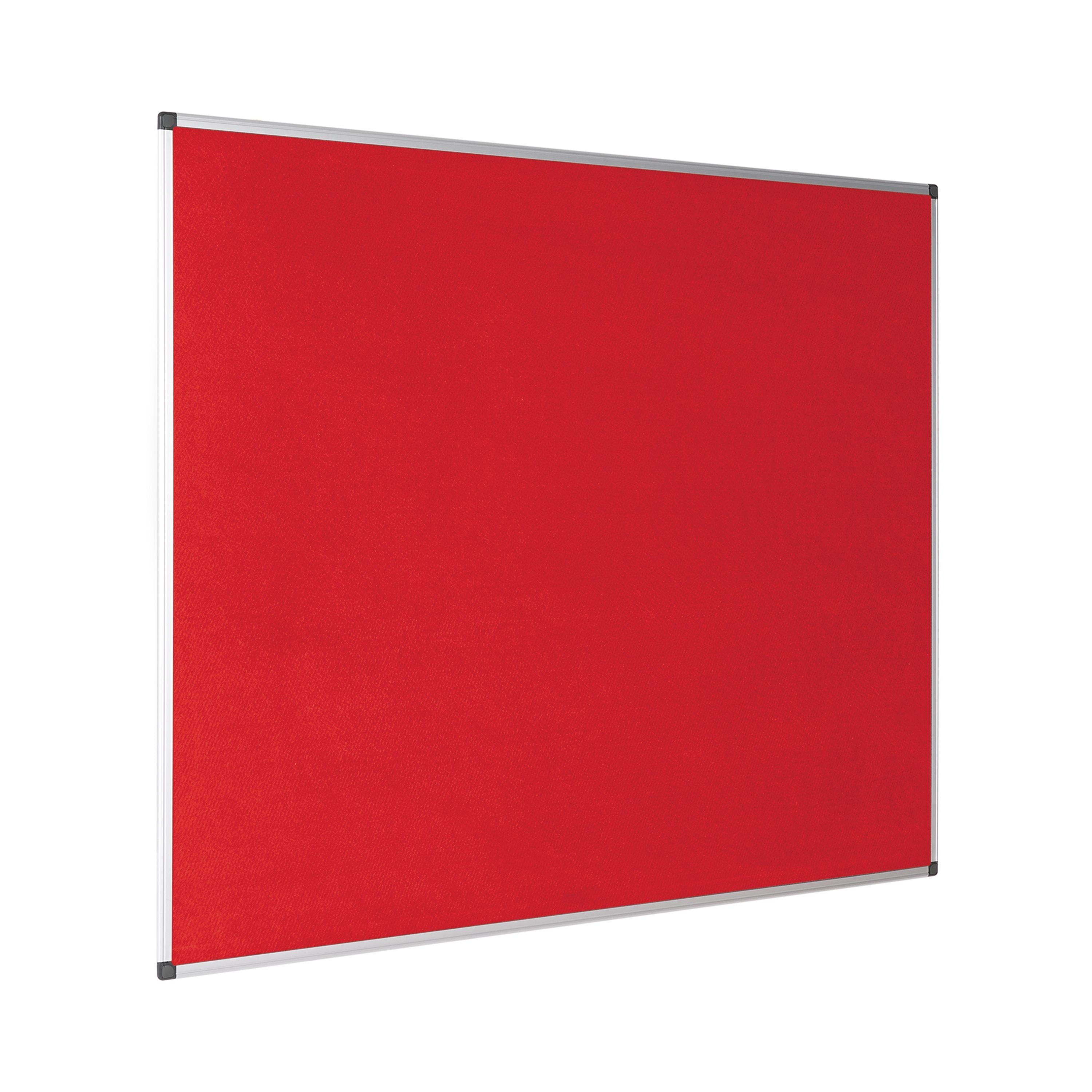 Bi-office New Generation A9 Felt Noticeboard 150x120cm Red Fa1246170