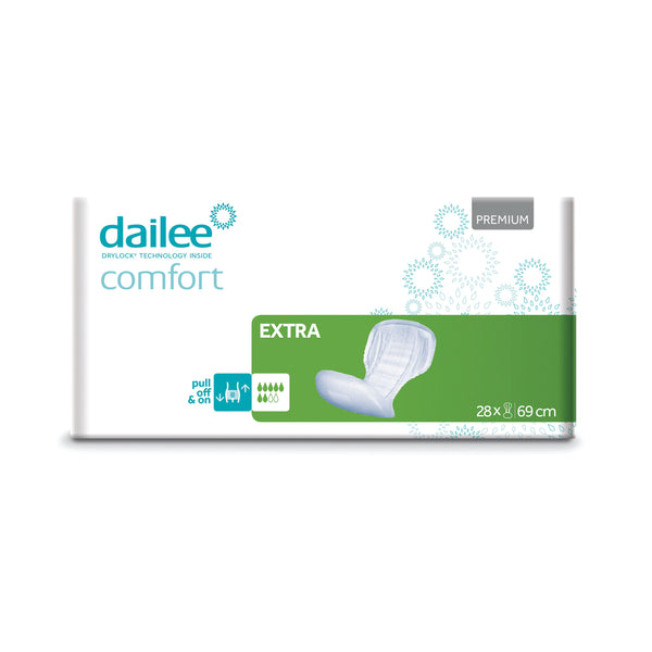 Dailee Comfort Premium Extra Incontinence Pads  (Pack of 28)