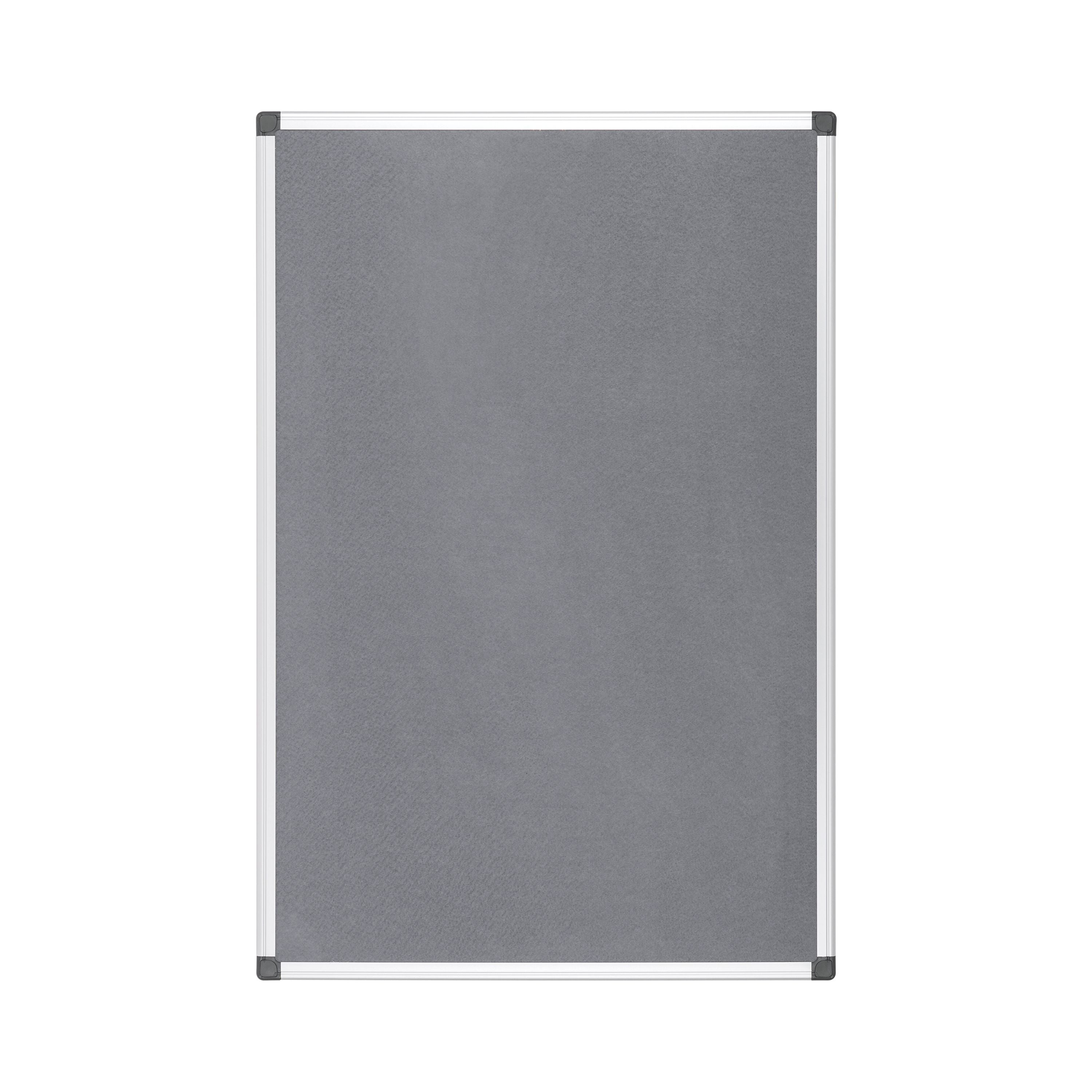 Bi-office New Generation A9 Felt Noticeboard 120x120cm Grey Fa3842170