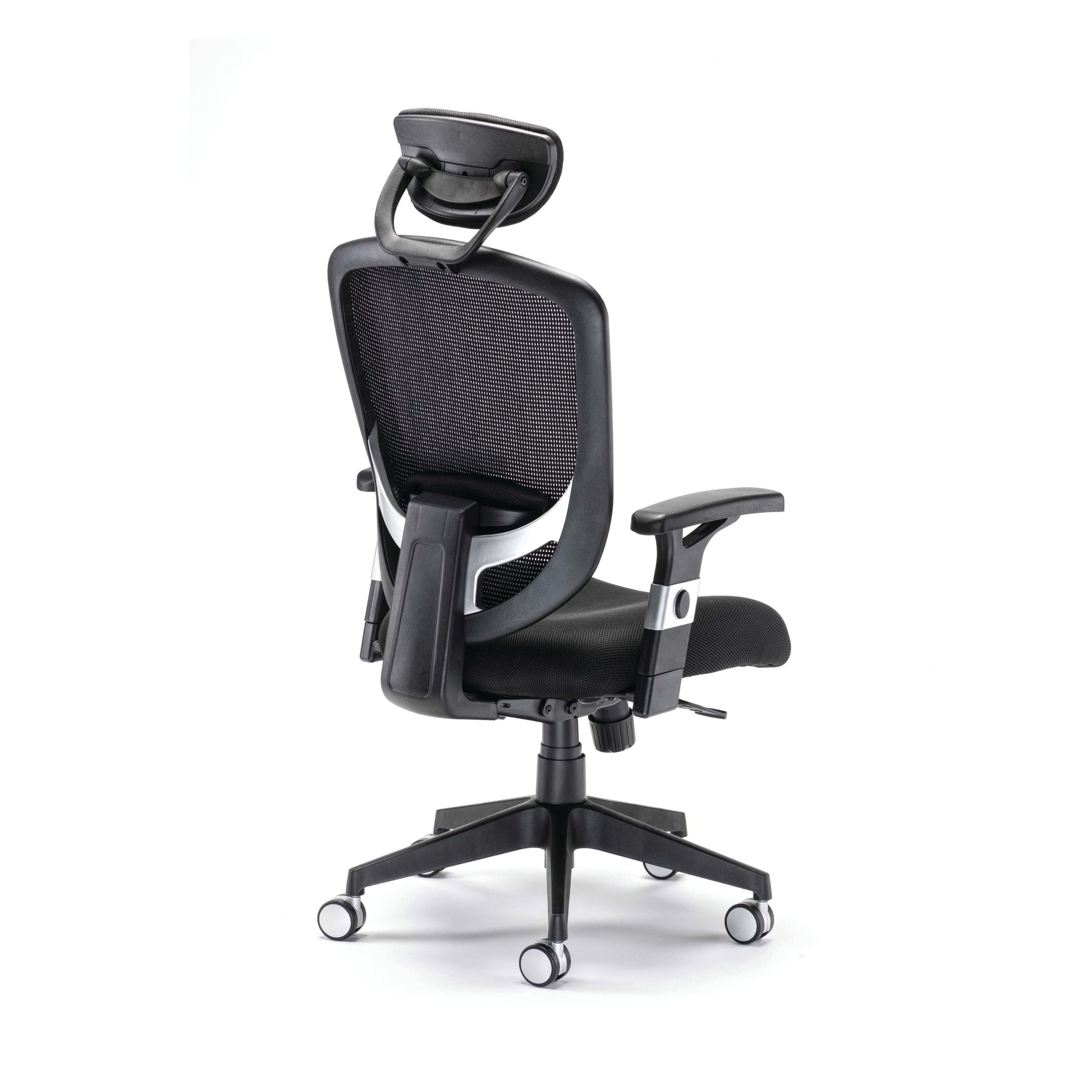 Arista Lexi High Back Chair Headrest 710x310x600mm Black