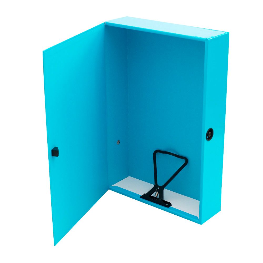 5 Star Office Box File Foolscap Blue – (Pack of 5)