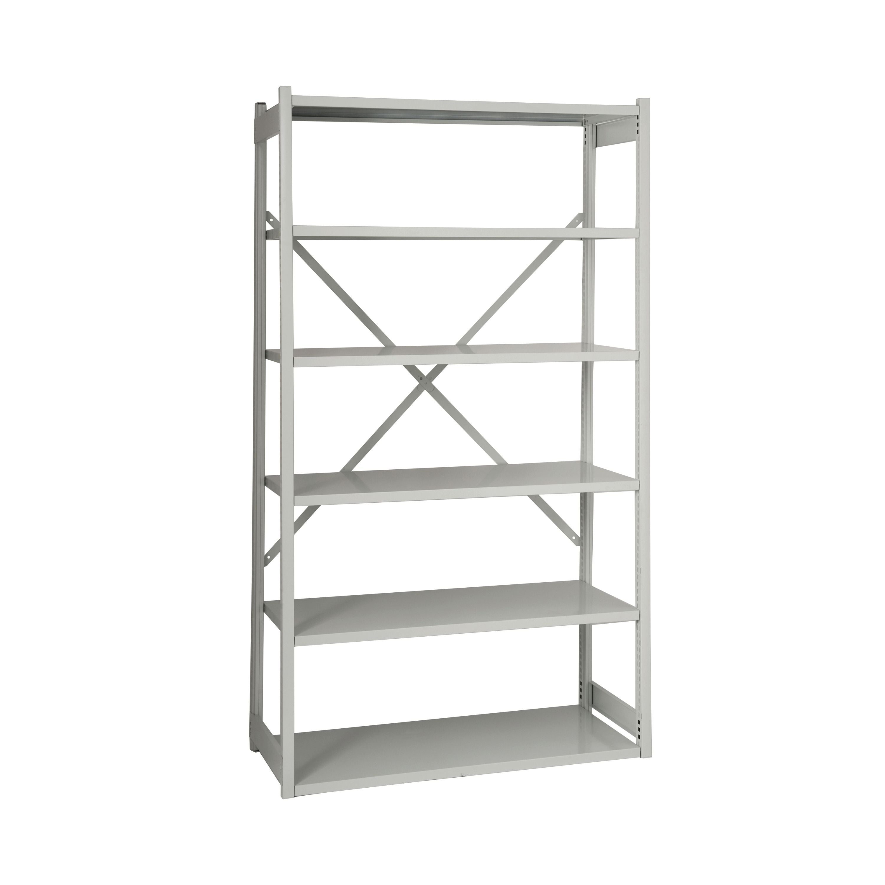 Bisley Shelving Starter Kit 1000x300x1840mm Grey By838030