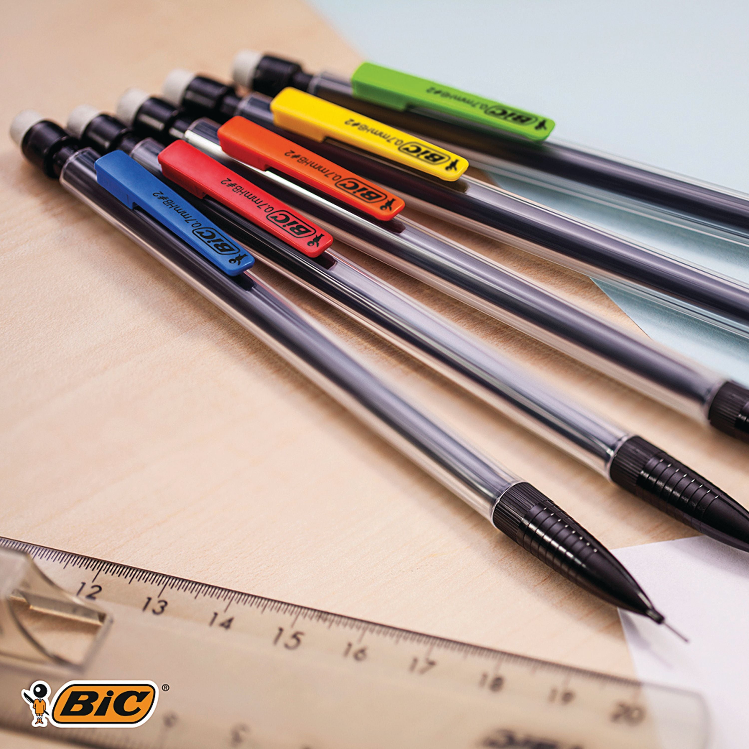 Bic Matic Original Mechanical Pencil Medium 0.7mm – (Pack of 12)