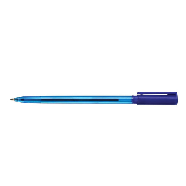 5 Star Ball Pen Medium 1.0mm Tip 0.5mm Line Blue  (Pack of 20)