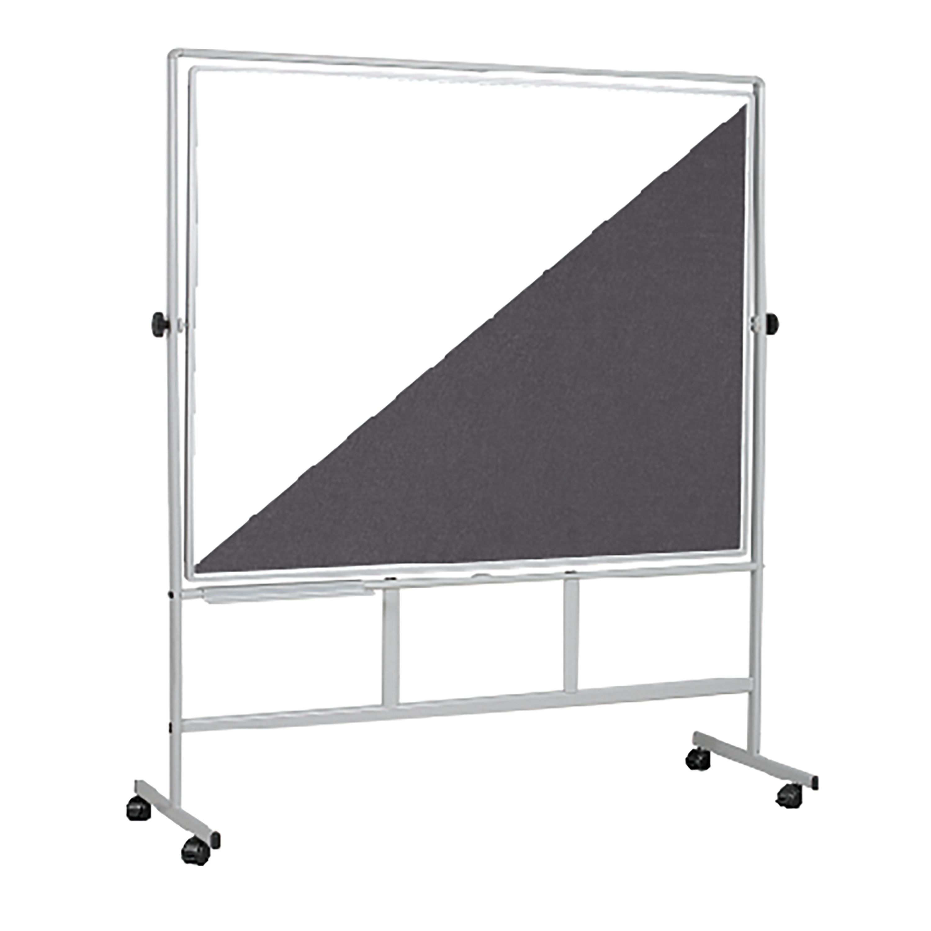 Bi-office Revolver Plus Lacquered Steel/felt Surface 1200x900mm Qr3267