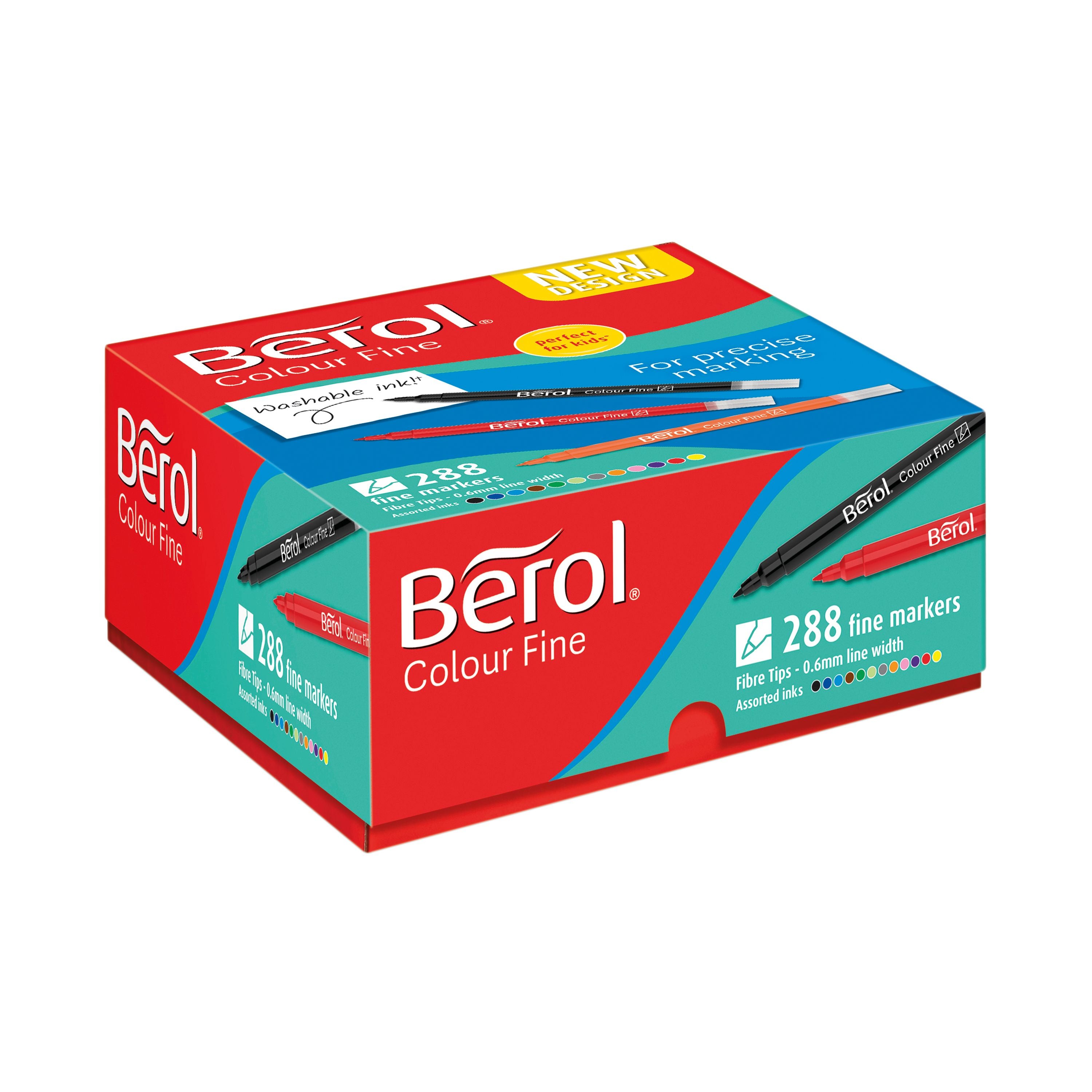 Berol Colour Fine Class Assorted – (Pack of 288)