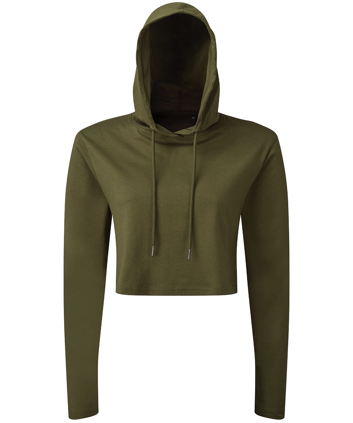 Tri Dri Women'S Cropped Hooded Long Sleeve T-Shirt - TR088
