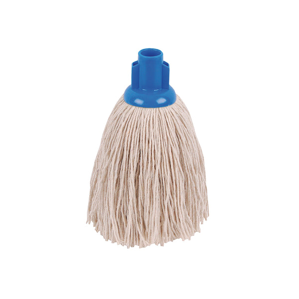 2WORK Twine Rough Socket Mop 12oz Blue – (Pack of 10)