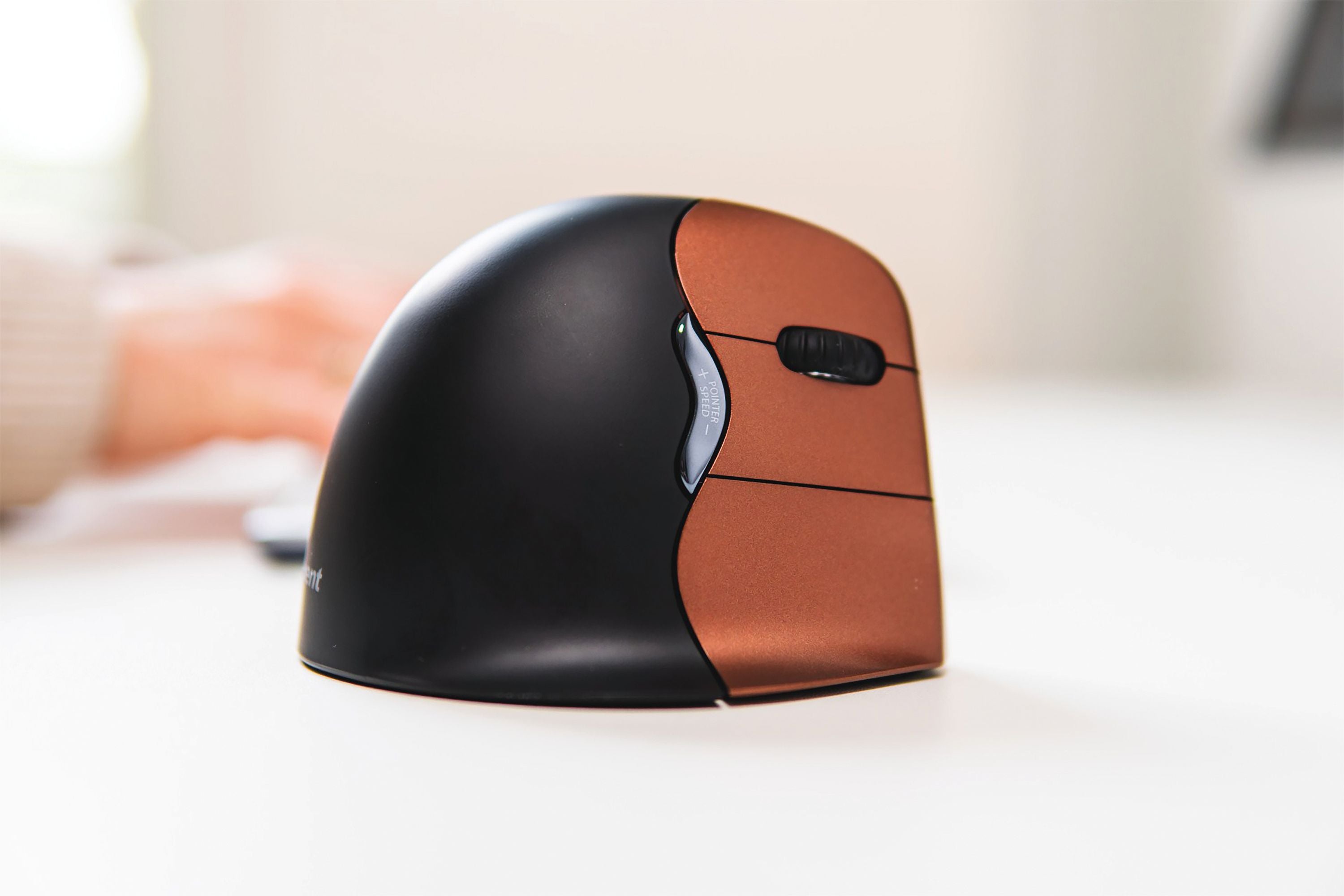 Bakkerelkhuizen Evoluent4 Wireless Right Handed Vertical Mouse Small Bneevr4sw