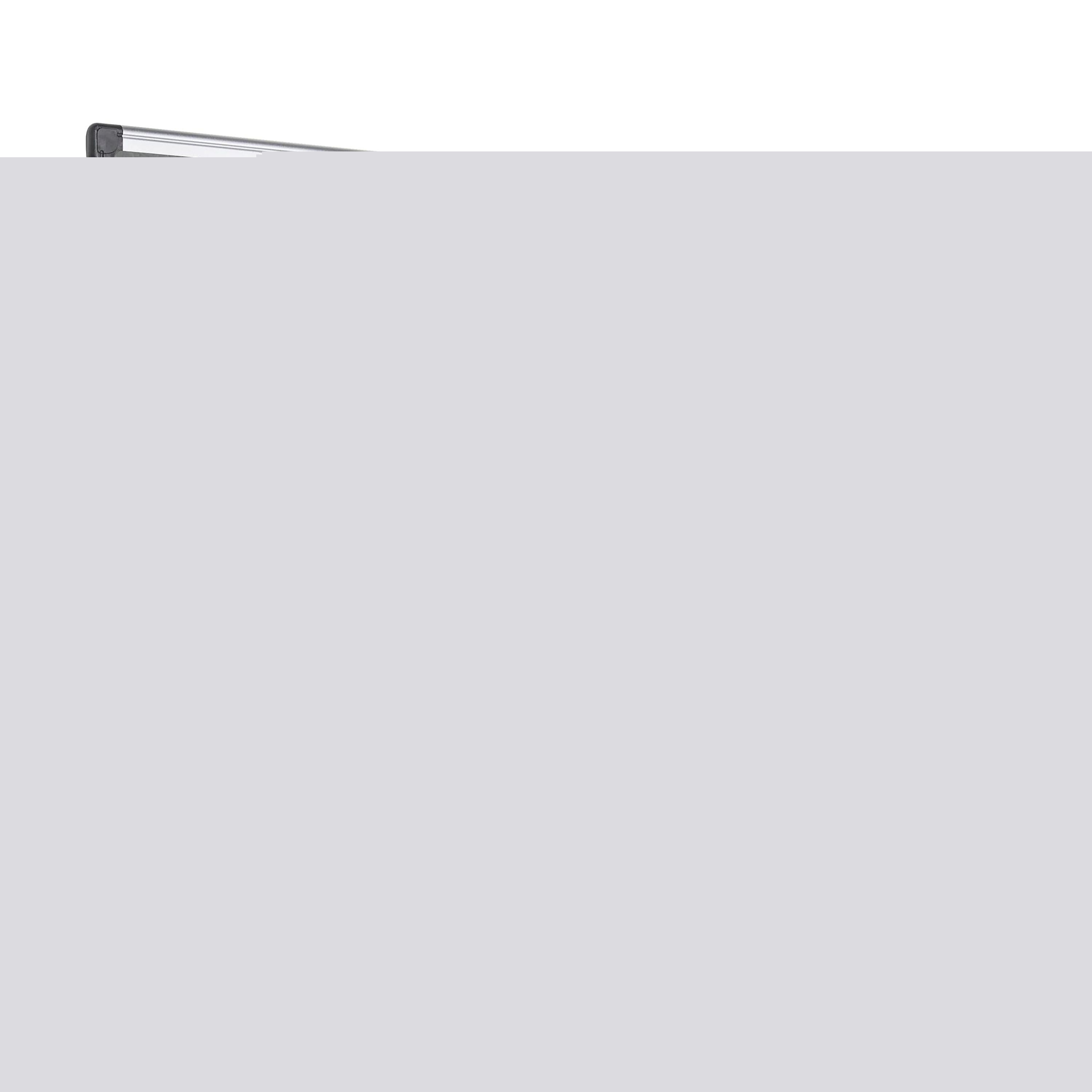 Bi-office Maya Combination Board Grey Felt/drywipe Surface 120x90cm Xa0520170
