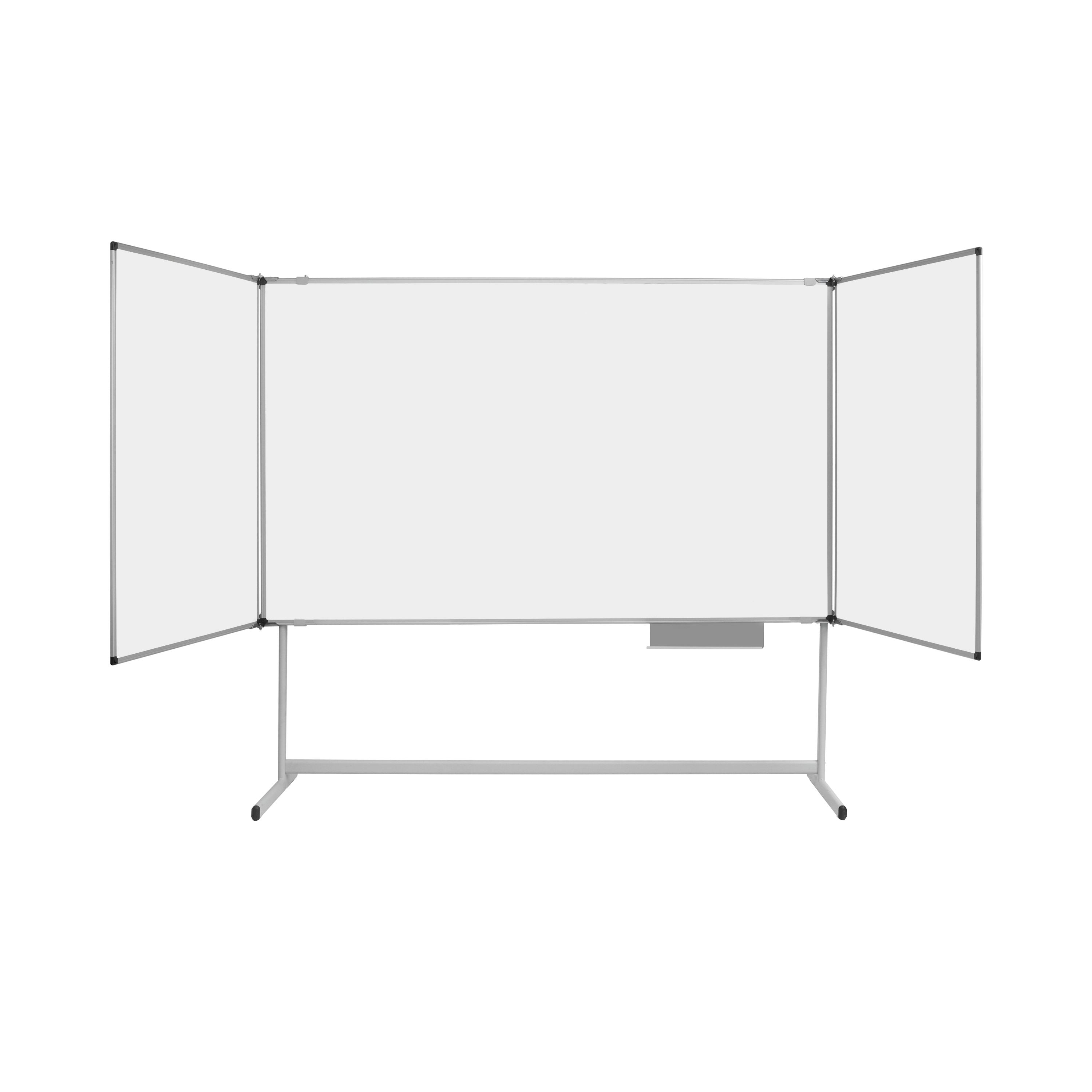 Bi-office Maya Mobile Trio Whiteboard Magnetic Surface 1500x1000mm Ts03042170