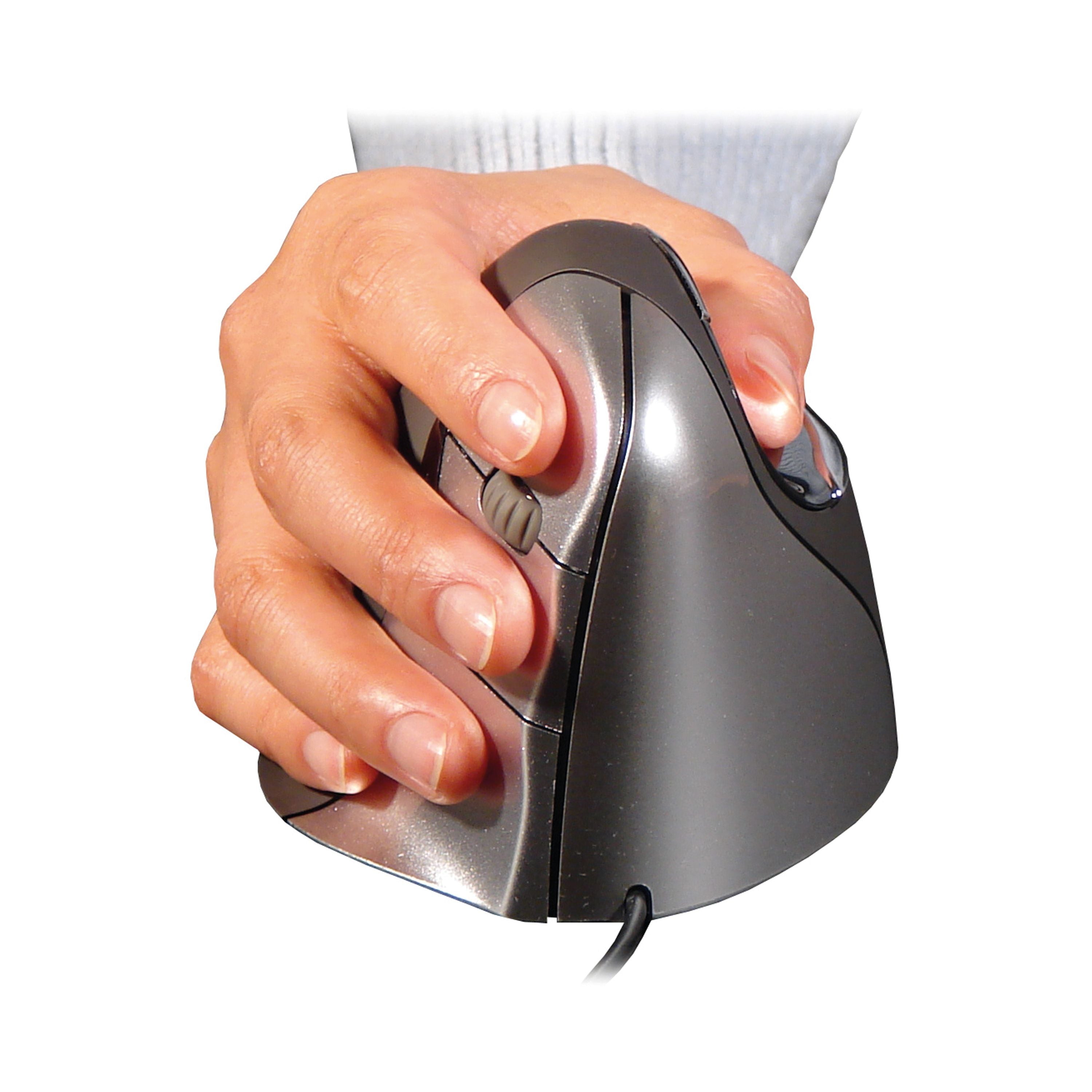 Bakkerelkhuizen Evoluent4 Right Hand Mouse Black Bneevr4