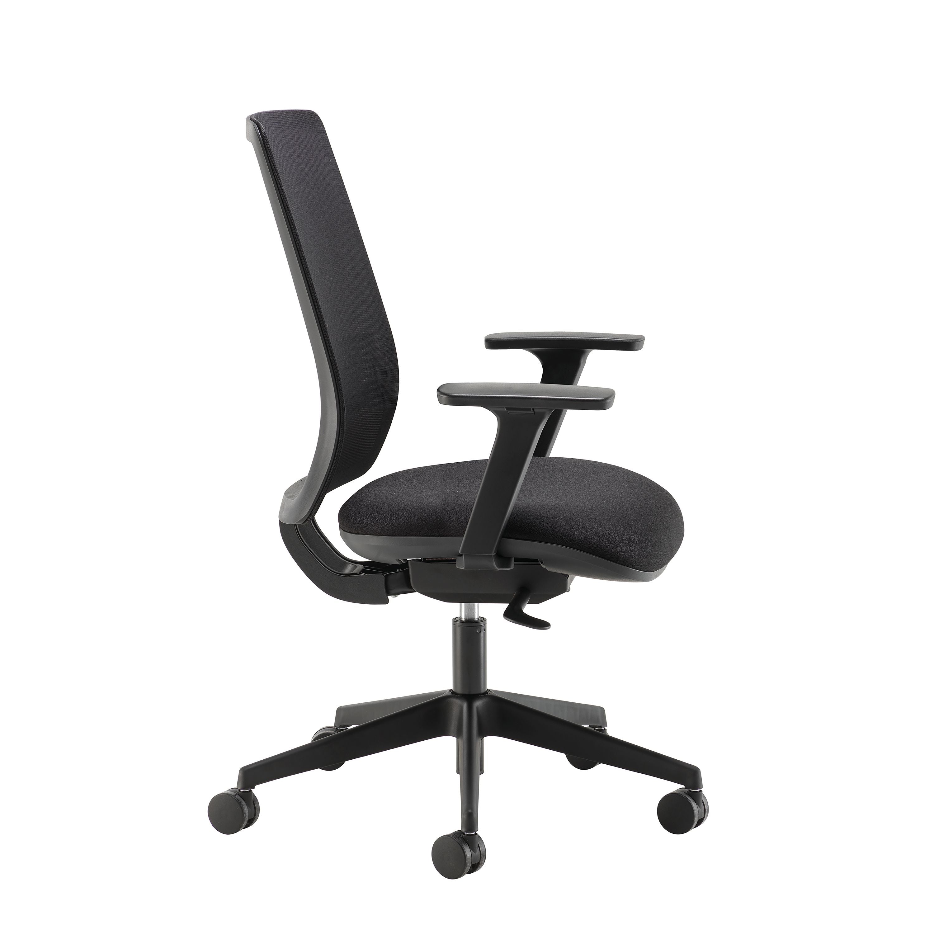 Cappela Nuevo Mesh Chair With Seat Slide And Height Adjustable Arms Black Kf81906