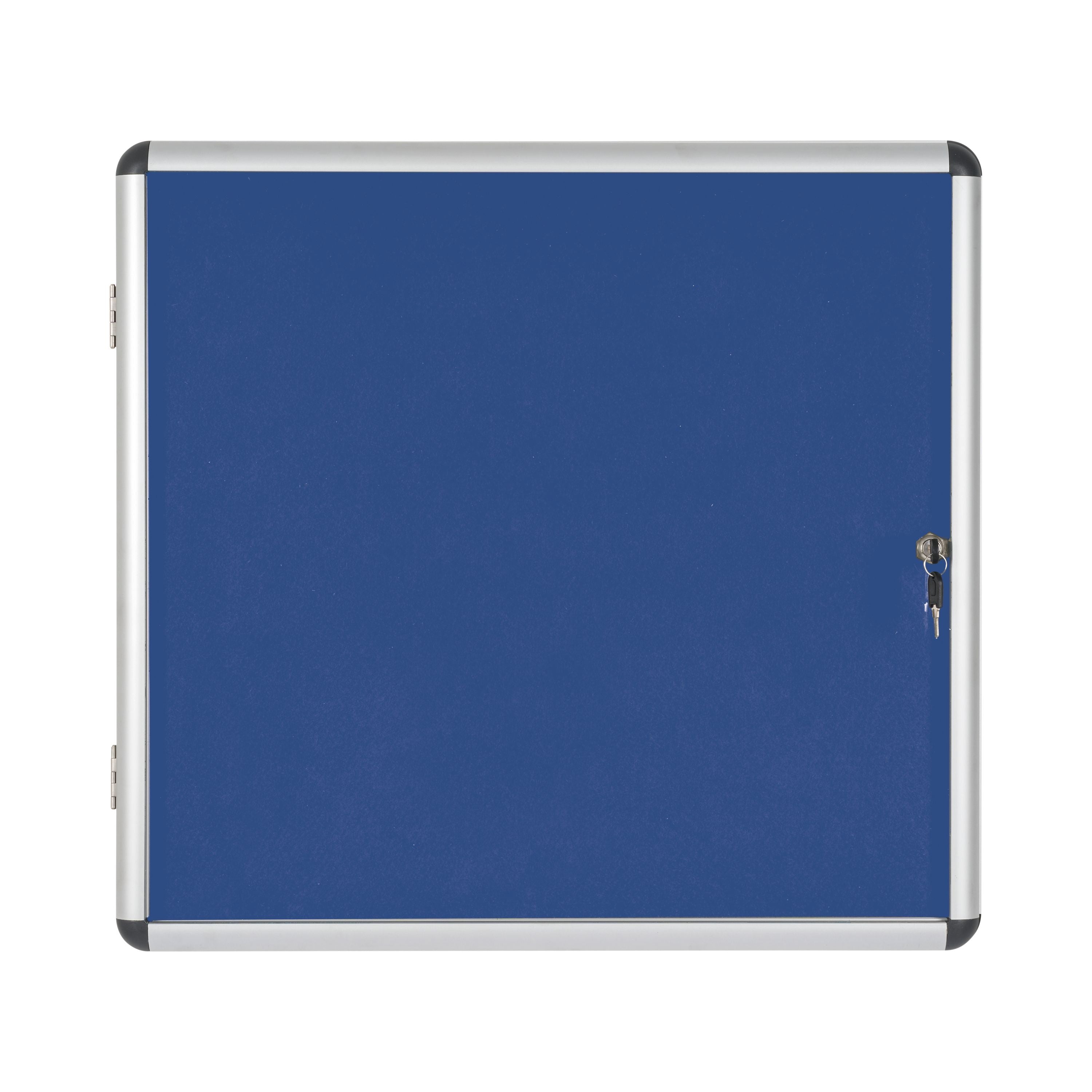 Bi-office Enclore Display Case Blue Felt Acrylic Aluminium Frame 6xa4 Vt620107150