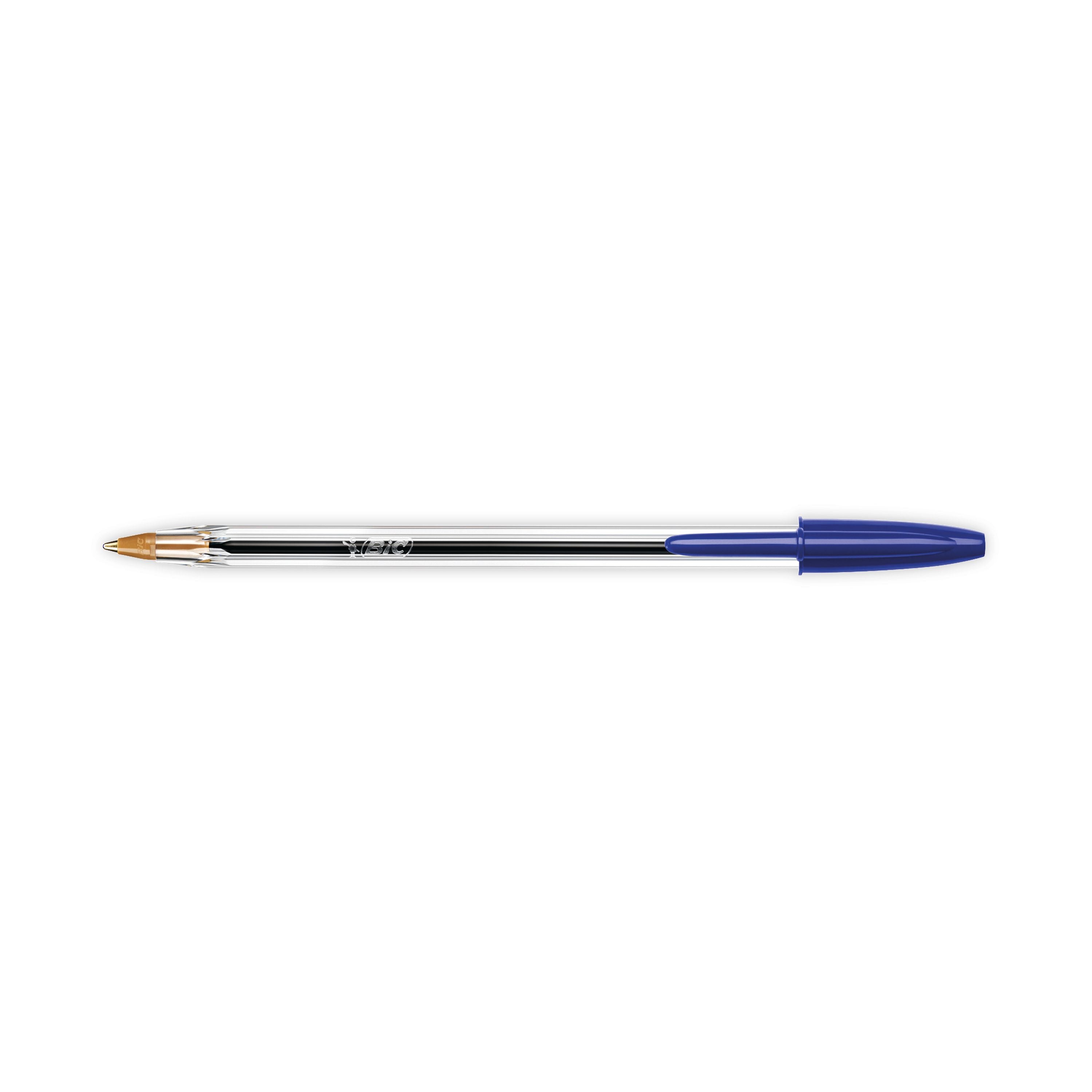 Bic Cristal Ballpoint Pen Medium Blue – (Pack of 50)