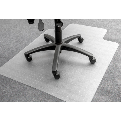 5 Star Office Chair Mat For Carpets Pvc Lipped 900x1200mm Clear/transparent