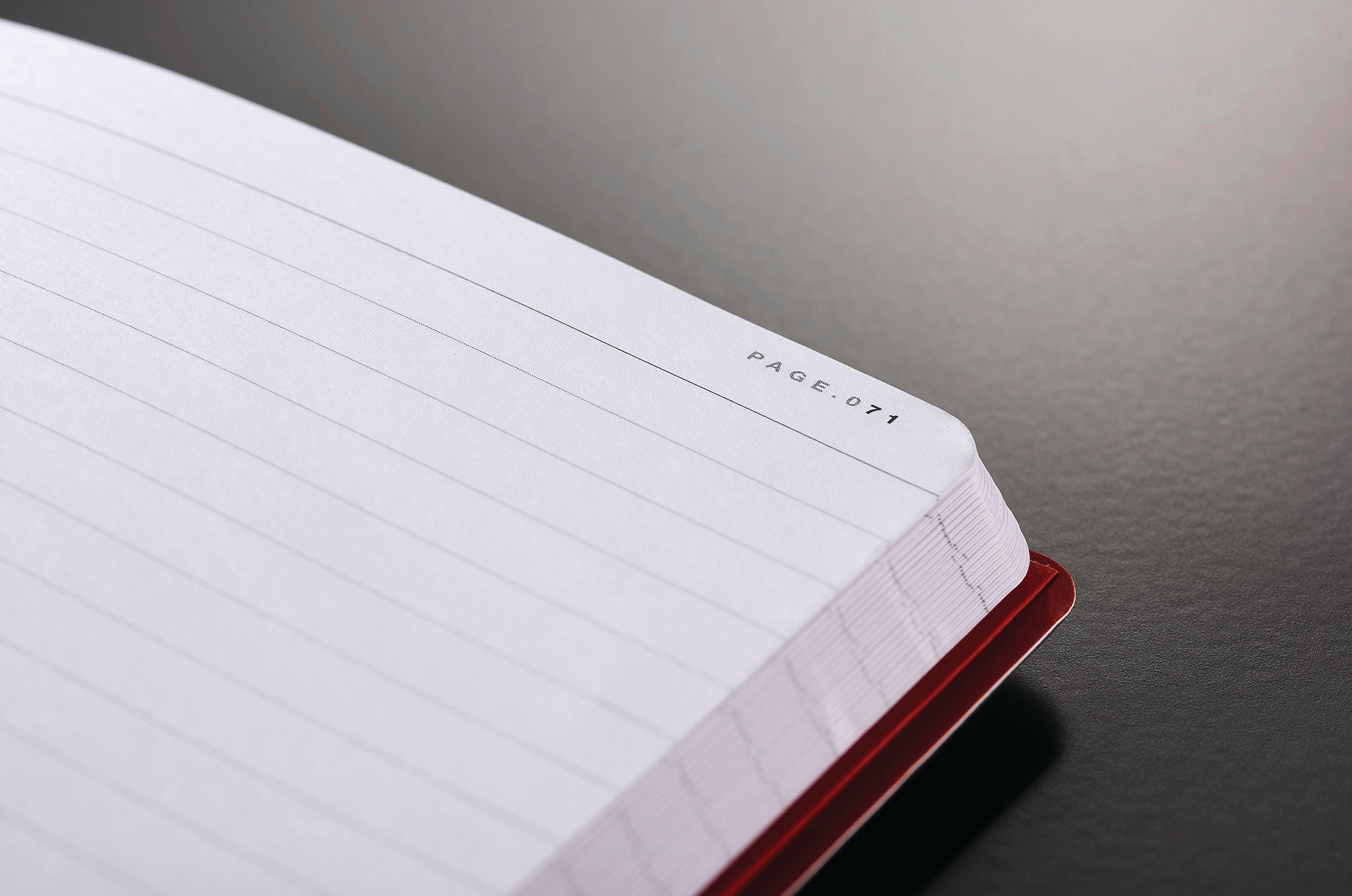 Black N Red Soft Cover Notebook A6 – (Pack of 1)