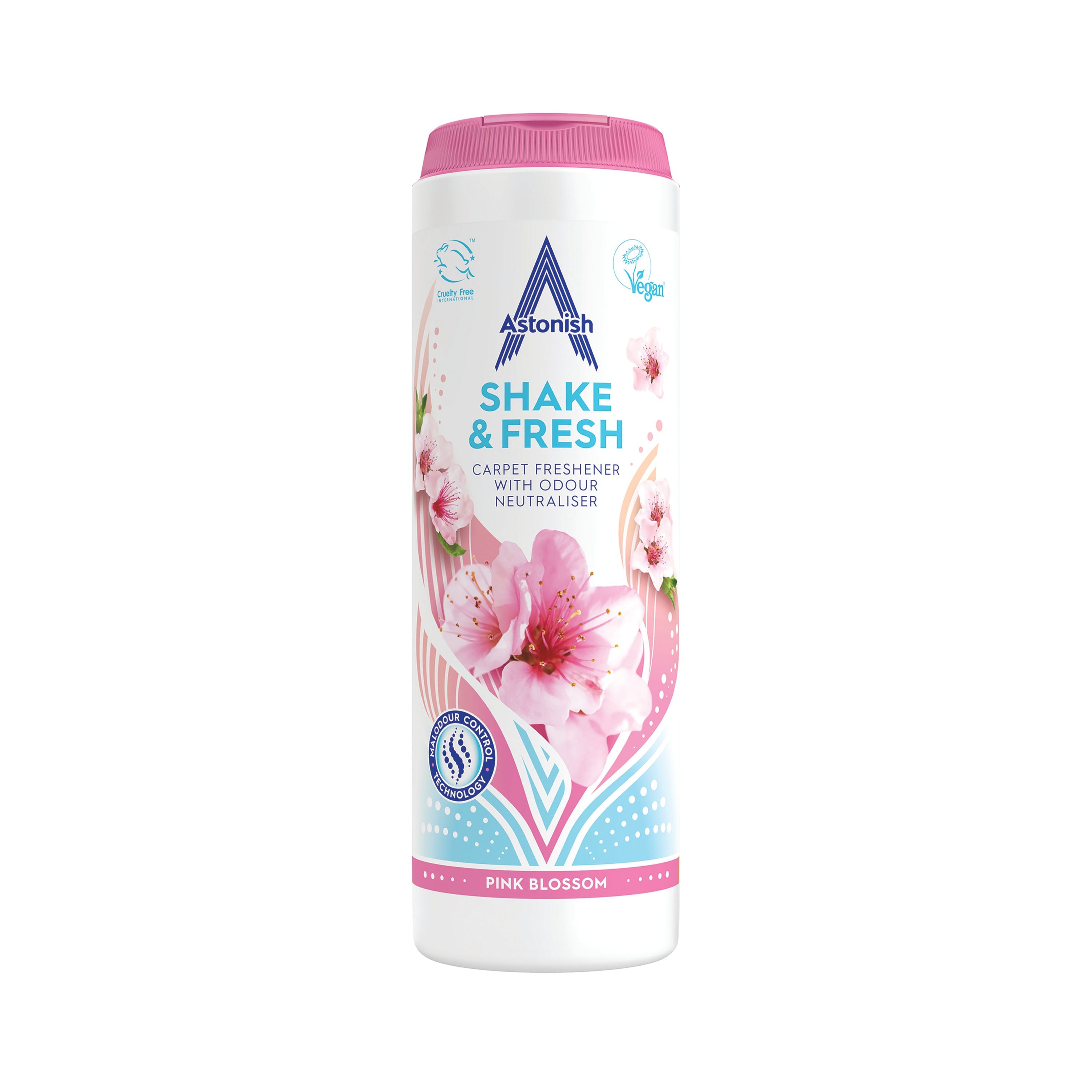 Astonish Shake And Fresh Carpet Pink Blossom 400g – (Pack of 12)