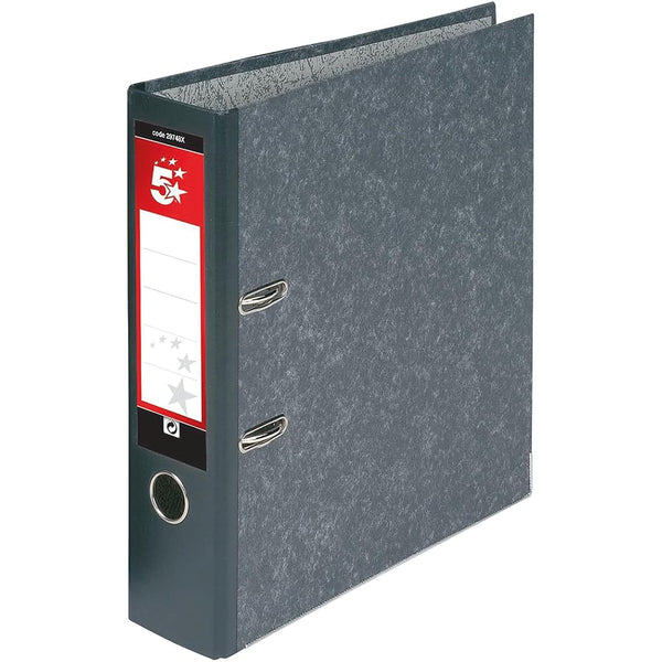 5 Star Office A5 Upright Lever Arch File  (Pack of 10)