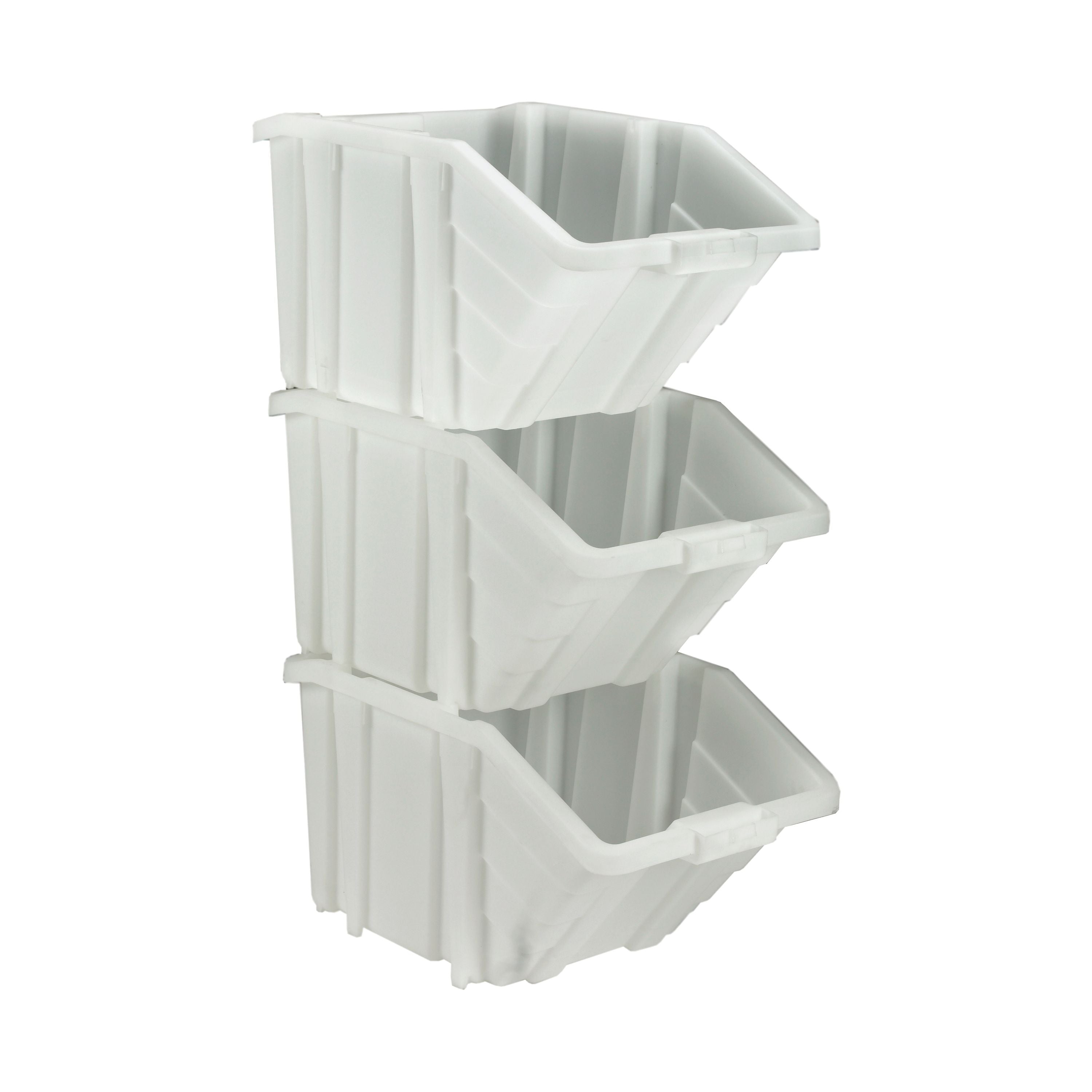 Barton Storage Barton Multifunctional Storage Bins Red Lids – (Pack of 4)