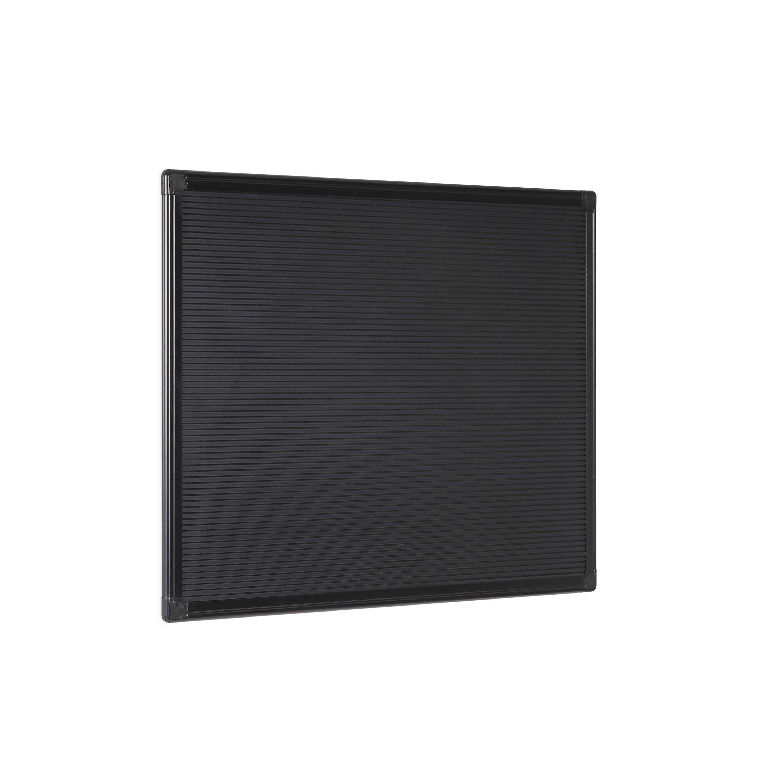 Bi-office Maya Landscape Letterboard Black Aluminium Frame 60x45cm Let0201185