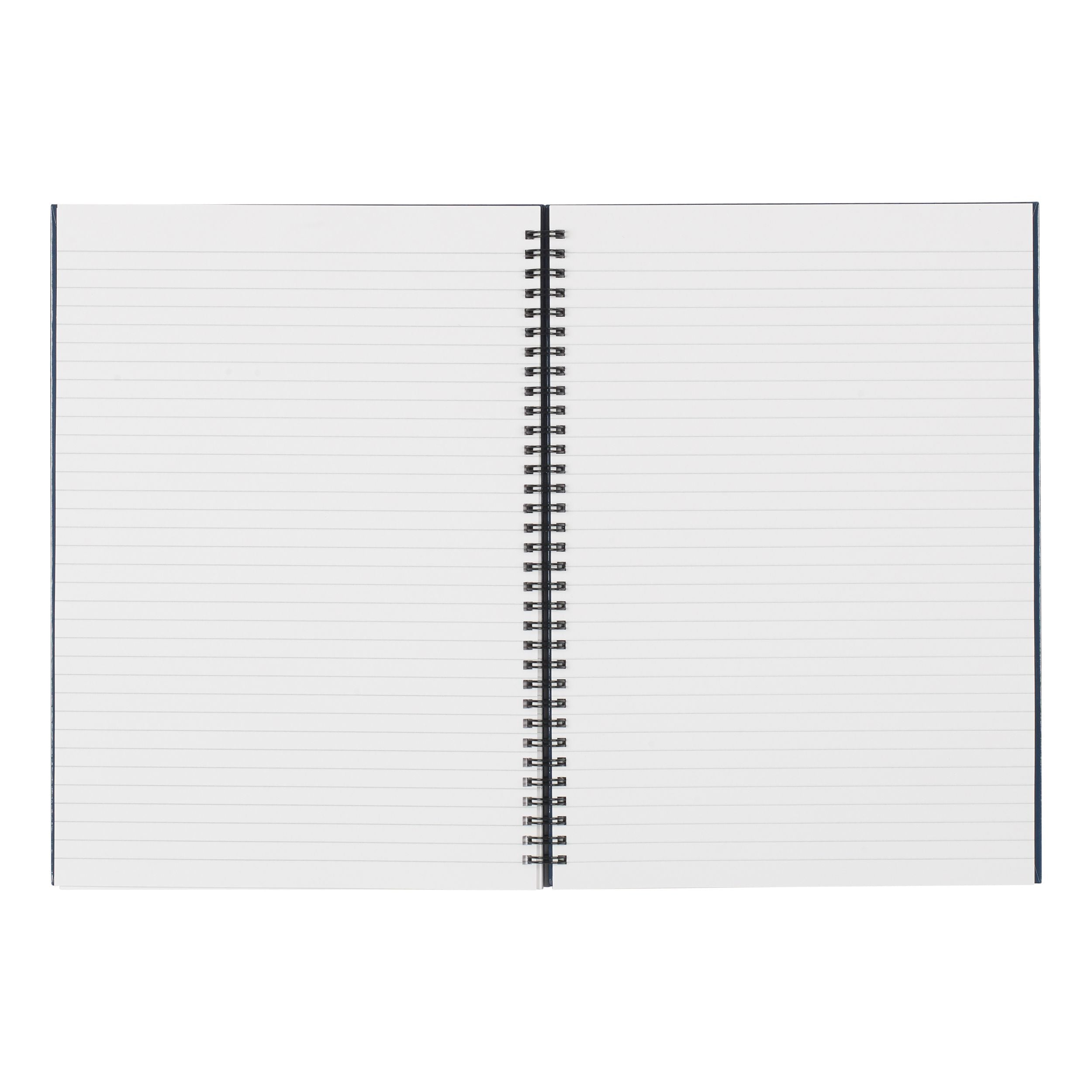 5 Star Office Twinbound Hardback A4 140pg Indigo – (Pack of 5)