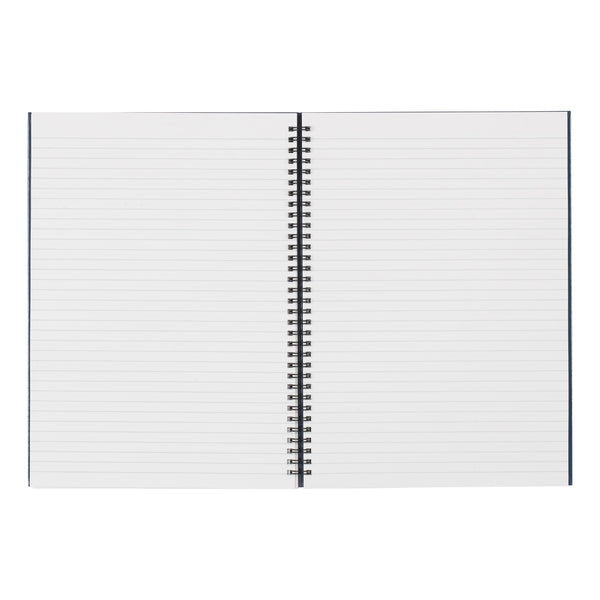 5 Star Office Twinbound Hardback A4 140pg Indigo  (Pack of 5)