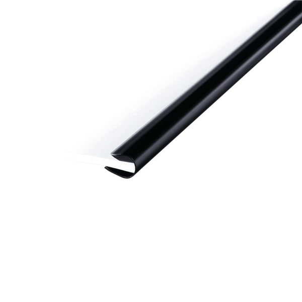 Durable Spine Bar 80 Sheet Binding Bar 9mm Black (pack Of 25) 2909/01