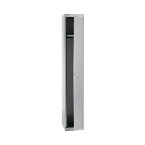 Bisley 1 Door Locker 305x305x1802mm Goose Grey Clk121 Goose