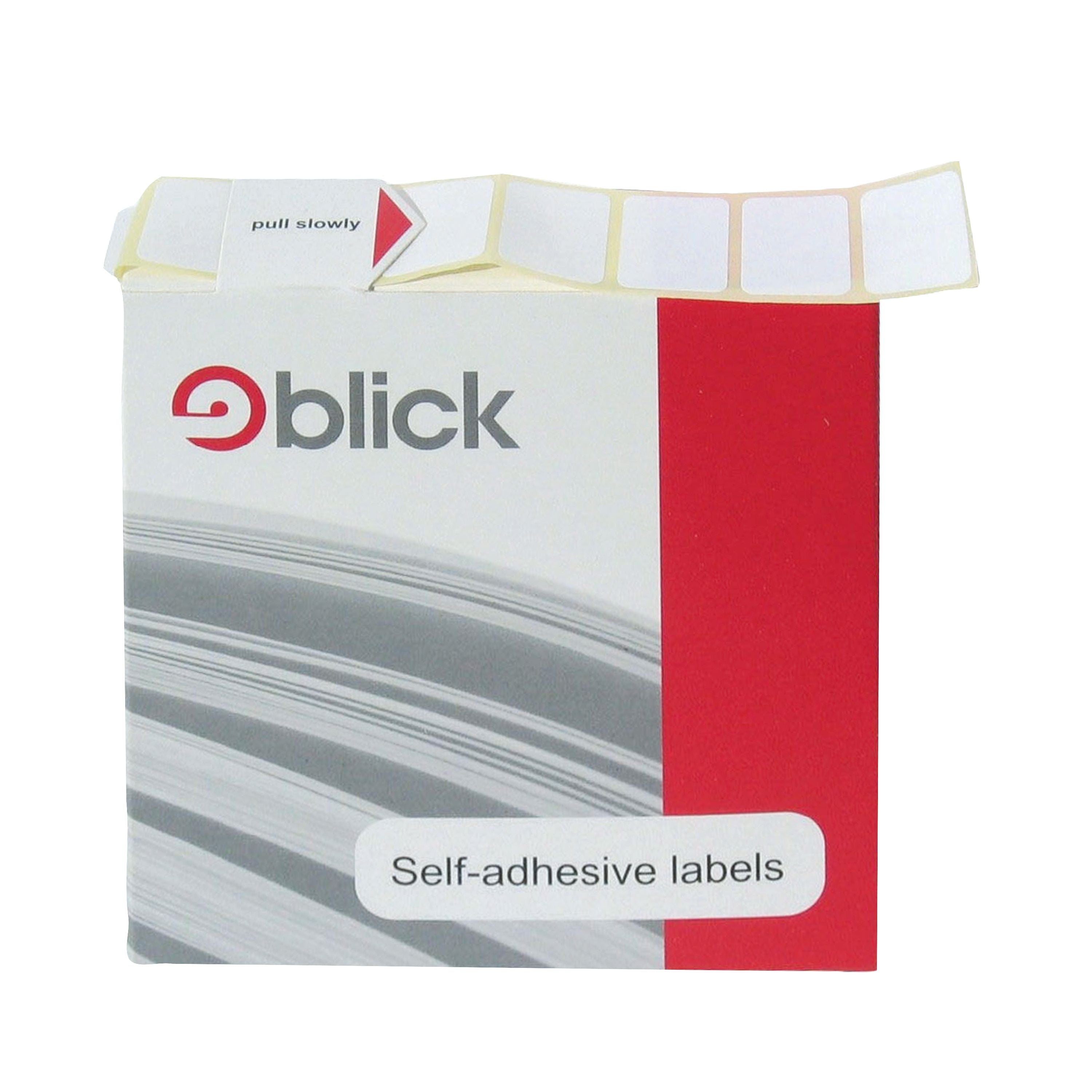Blick Labels In Dispensers 24x37mm White (Pack of 640)