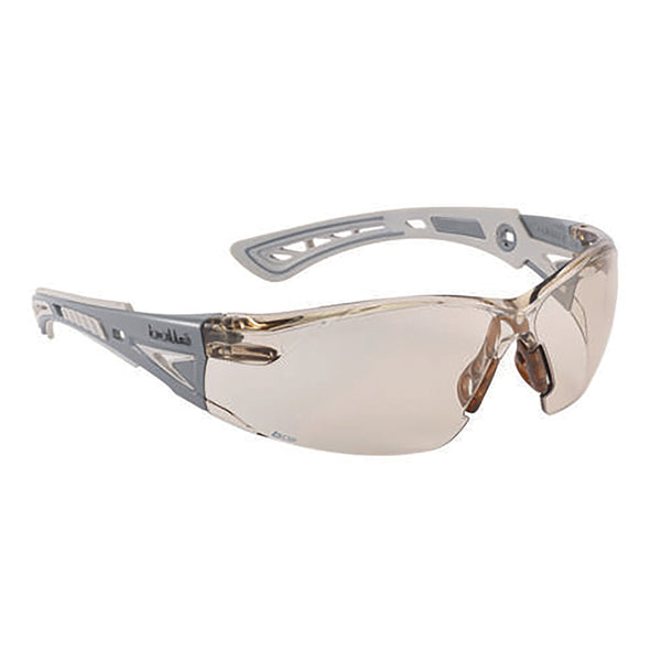 Bolle Safety Glasses Rush Go Green Platinum Copper (pack Of 20) Bopssruspc16