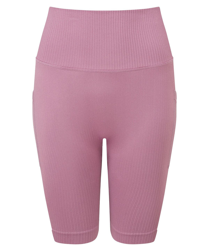 Tri Dri Womens Ribbed Seamless '3d Fit' Cycle Shorts - TR225